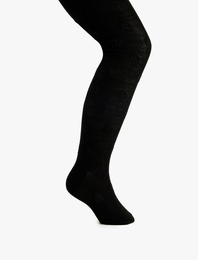 Pamuklu Simli 50 Den Külotlu Çorap