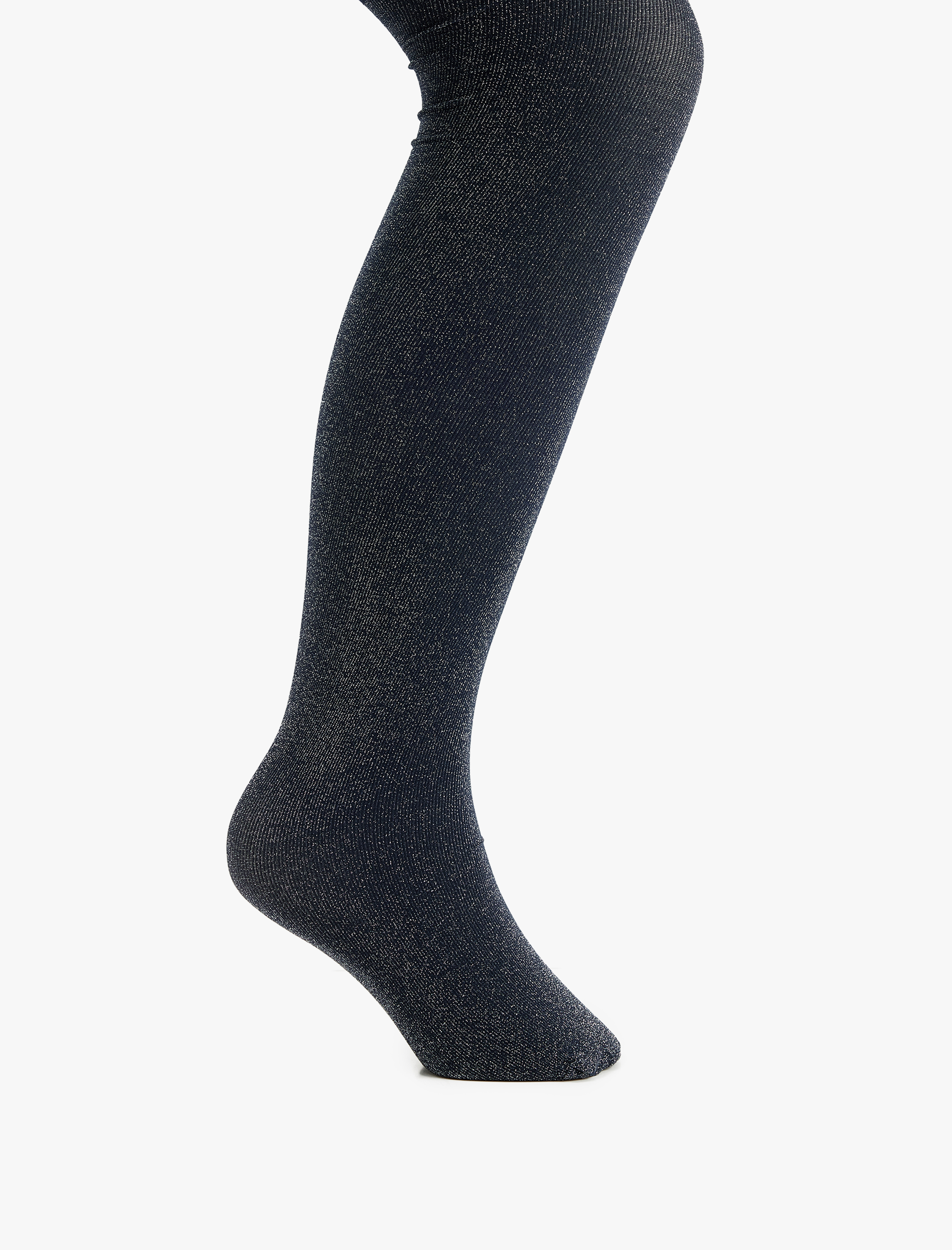  Kız Çocuk Simli 40 Den Külotlu Çorap