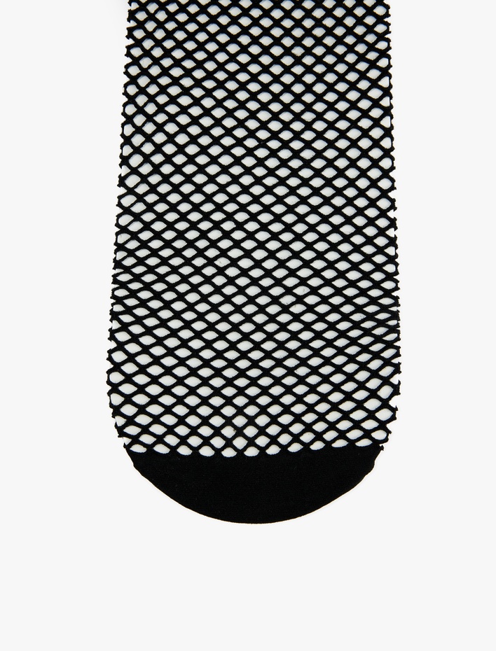 Kadın 40 DEN File Külotlu Çorap