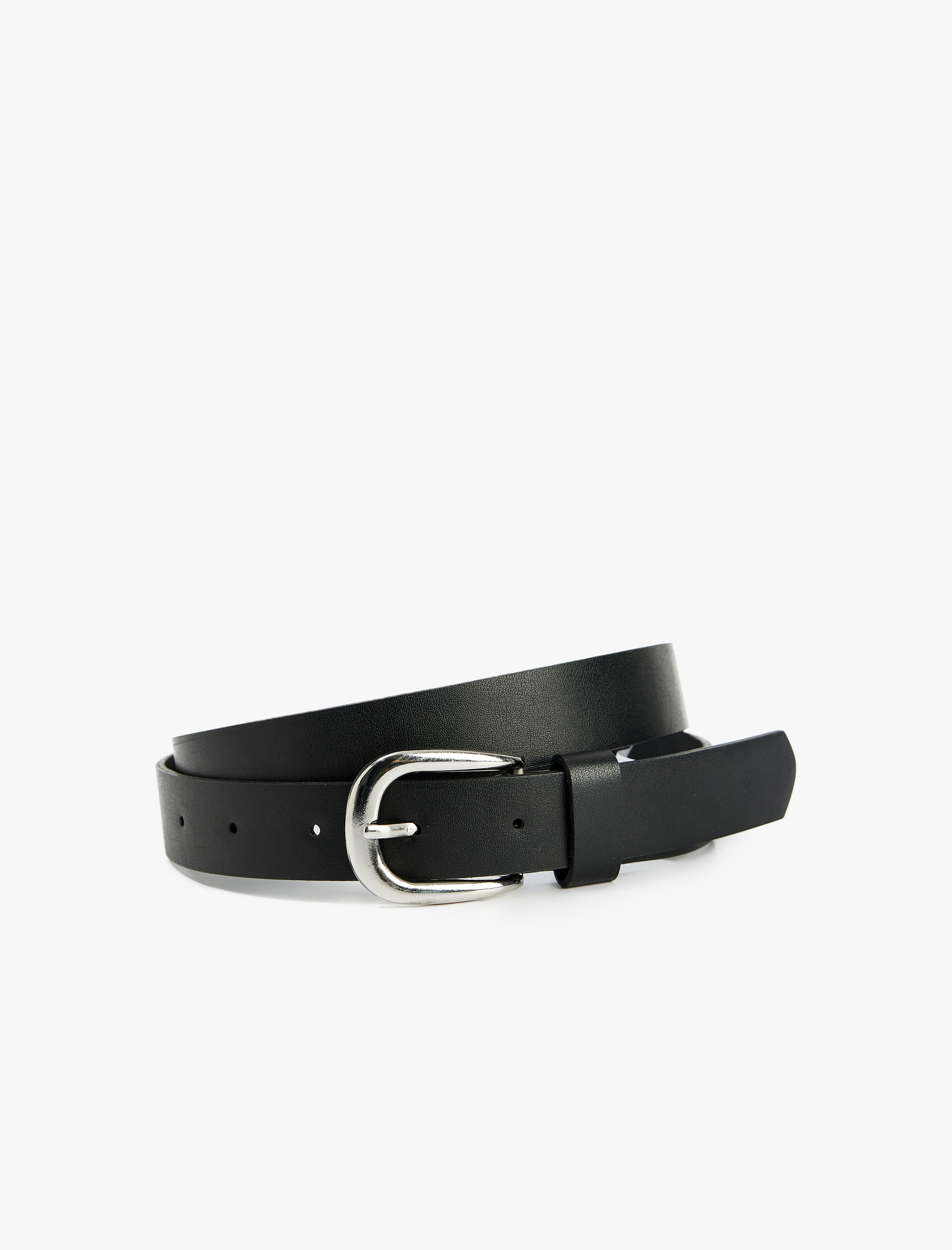  Kadın Metal Tokalı Suni Deri Kemer