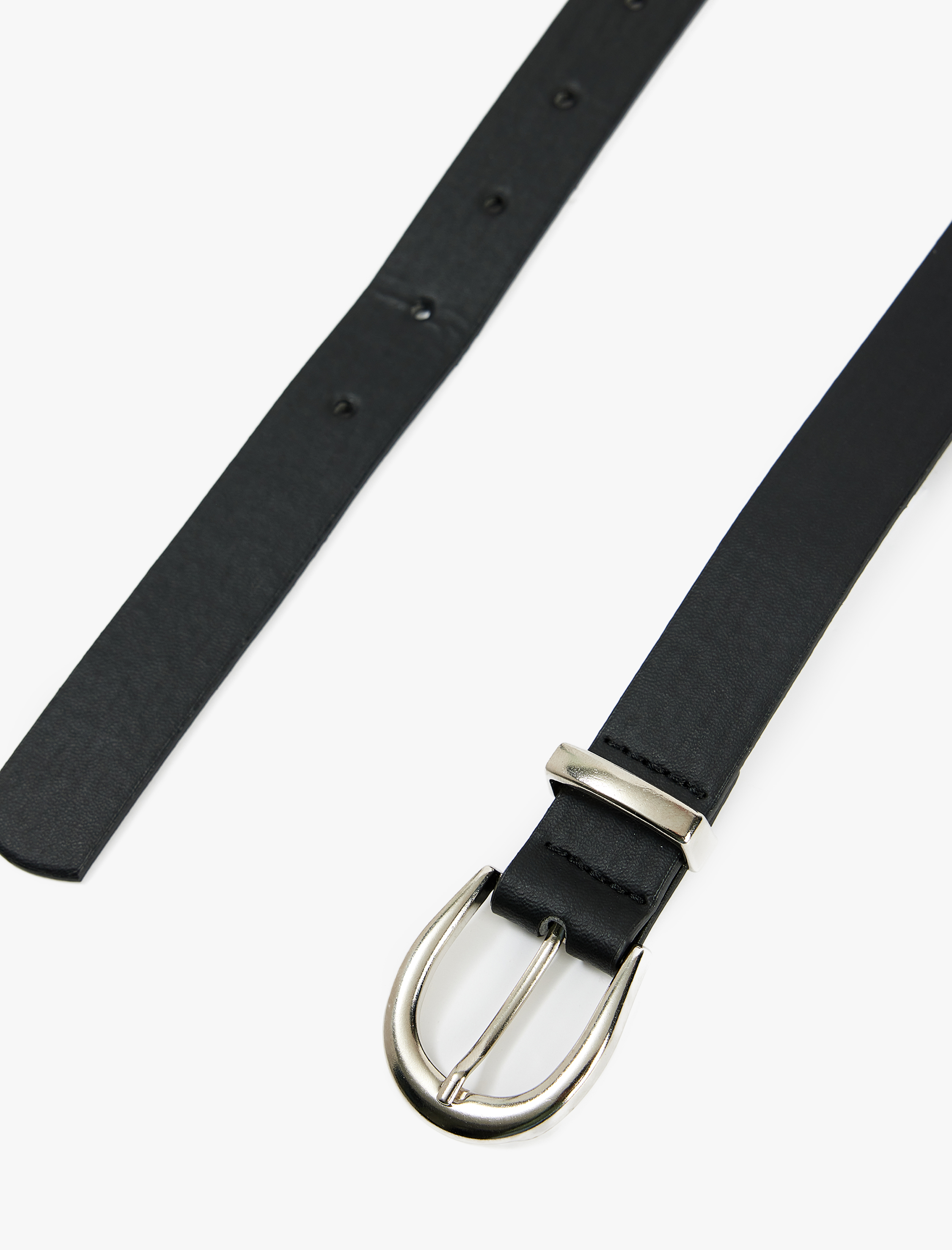  Kadın Metal Tokalı Suni Deri Kemer