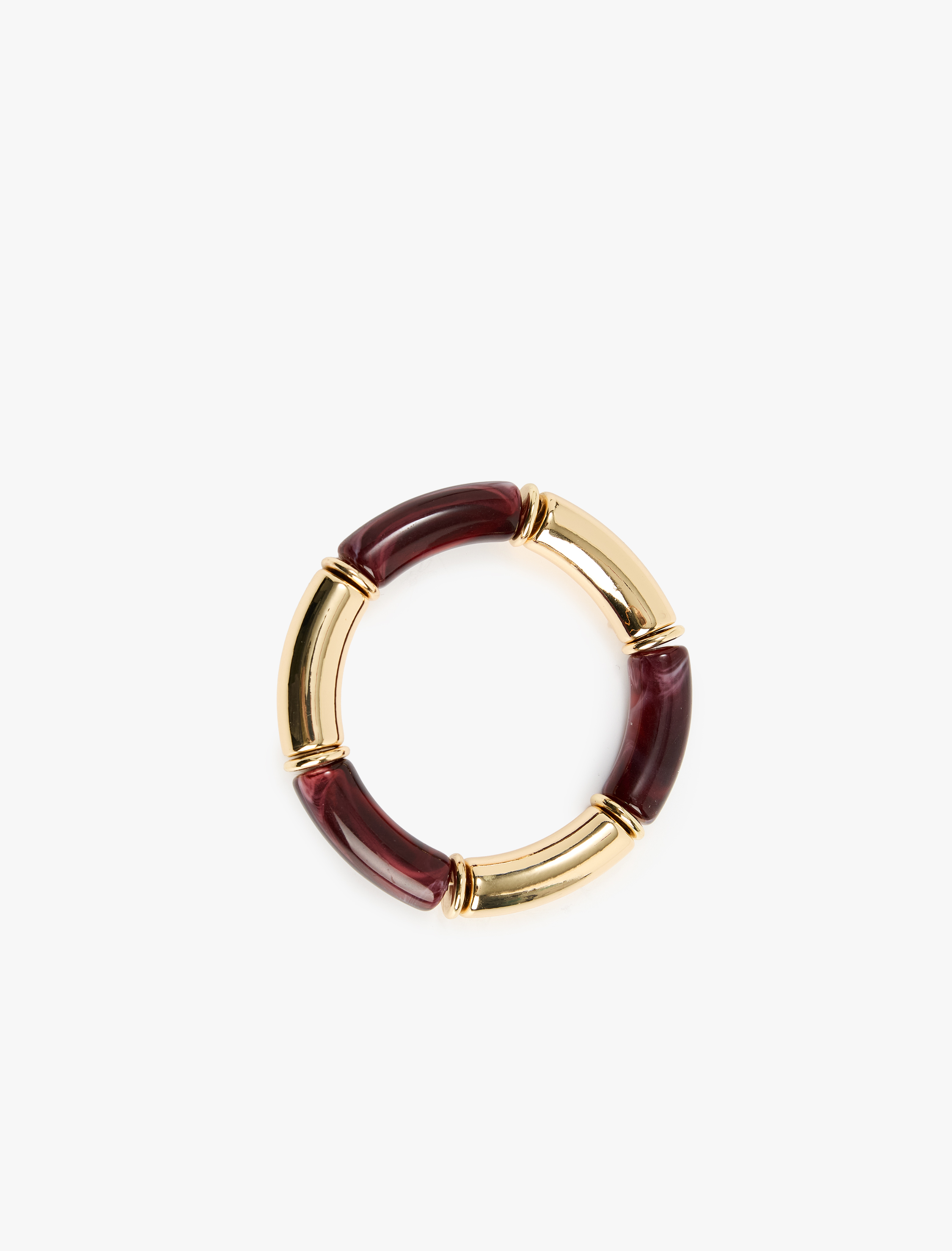  Kadın Taş Detaylı Halka Bileklik