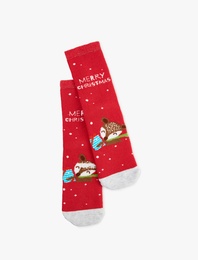 Pamuklu Yılbaşı Çorabı