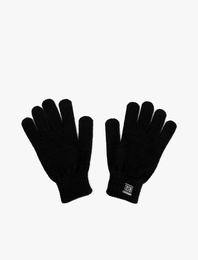 Etiket Baskılı Basic Eldiven