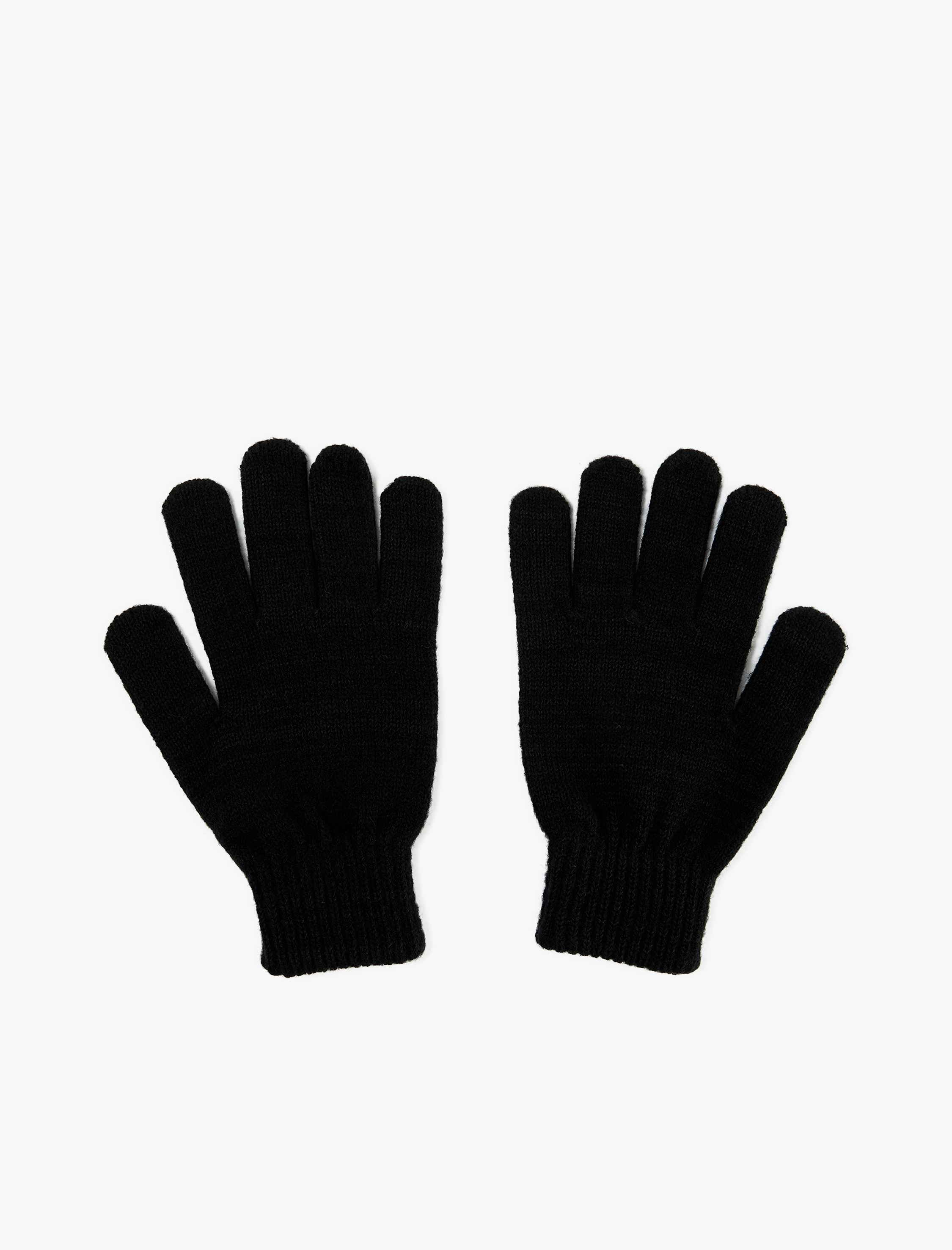  Erkek Etiket Baskılı Basic Eldiven