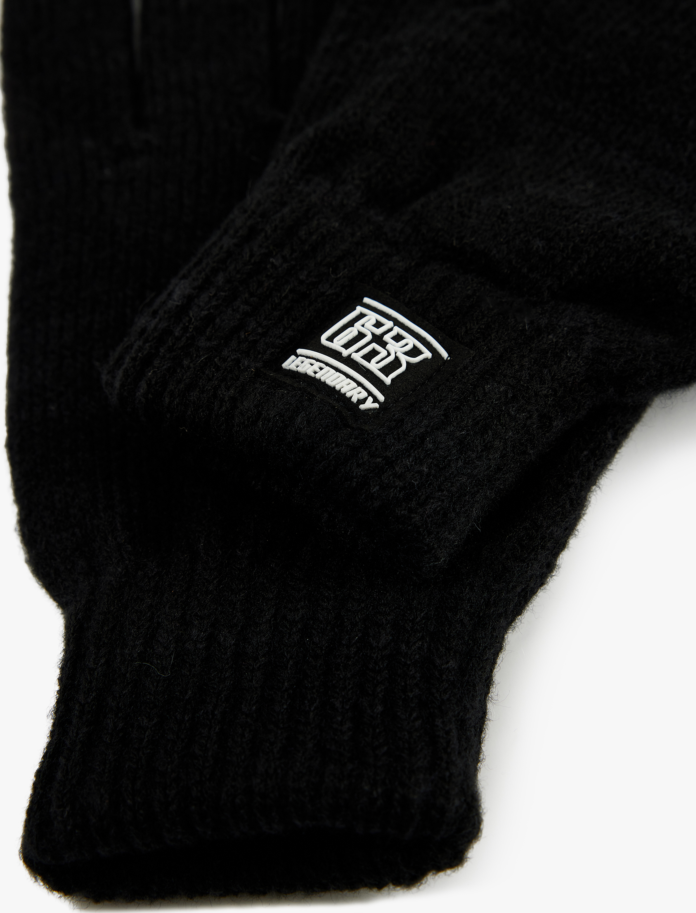  Erkek Etiket Baskılı Basic Eldiven