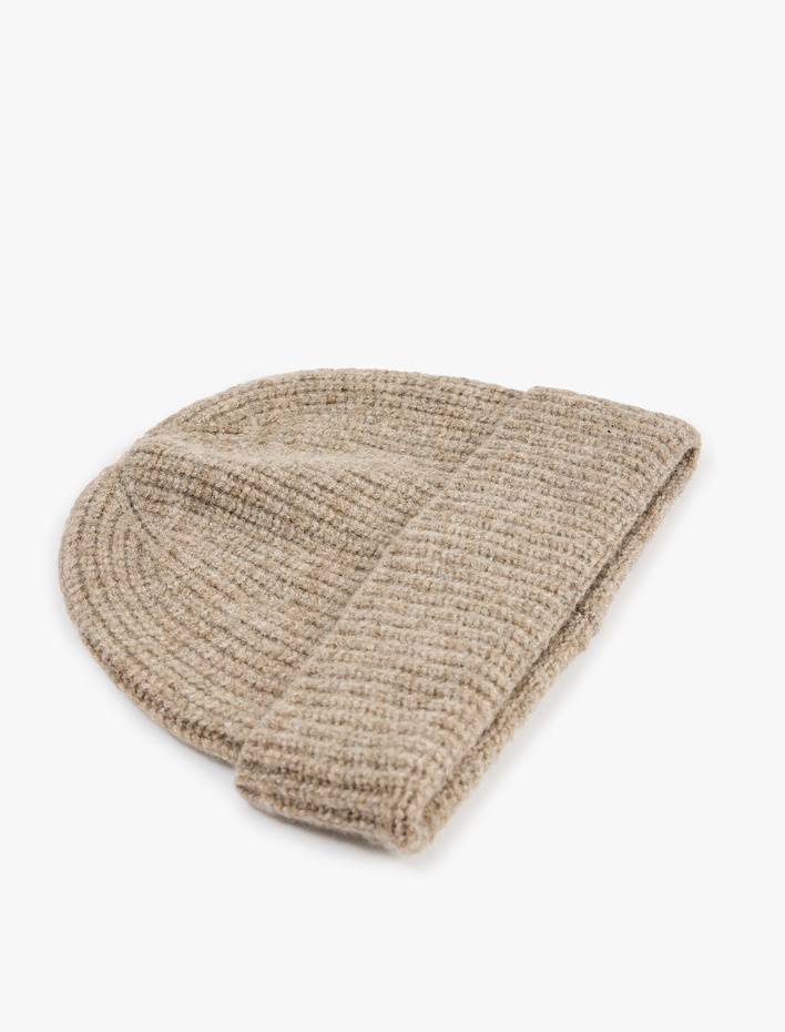 Kadın Basic Katlı Örgü Bere