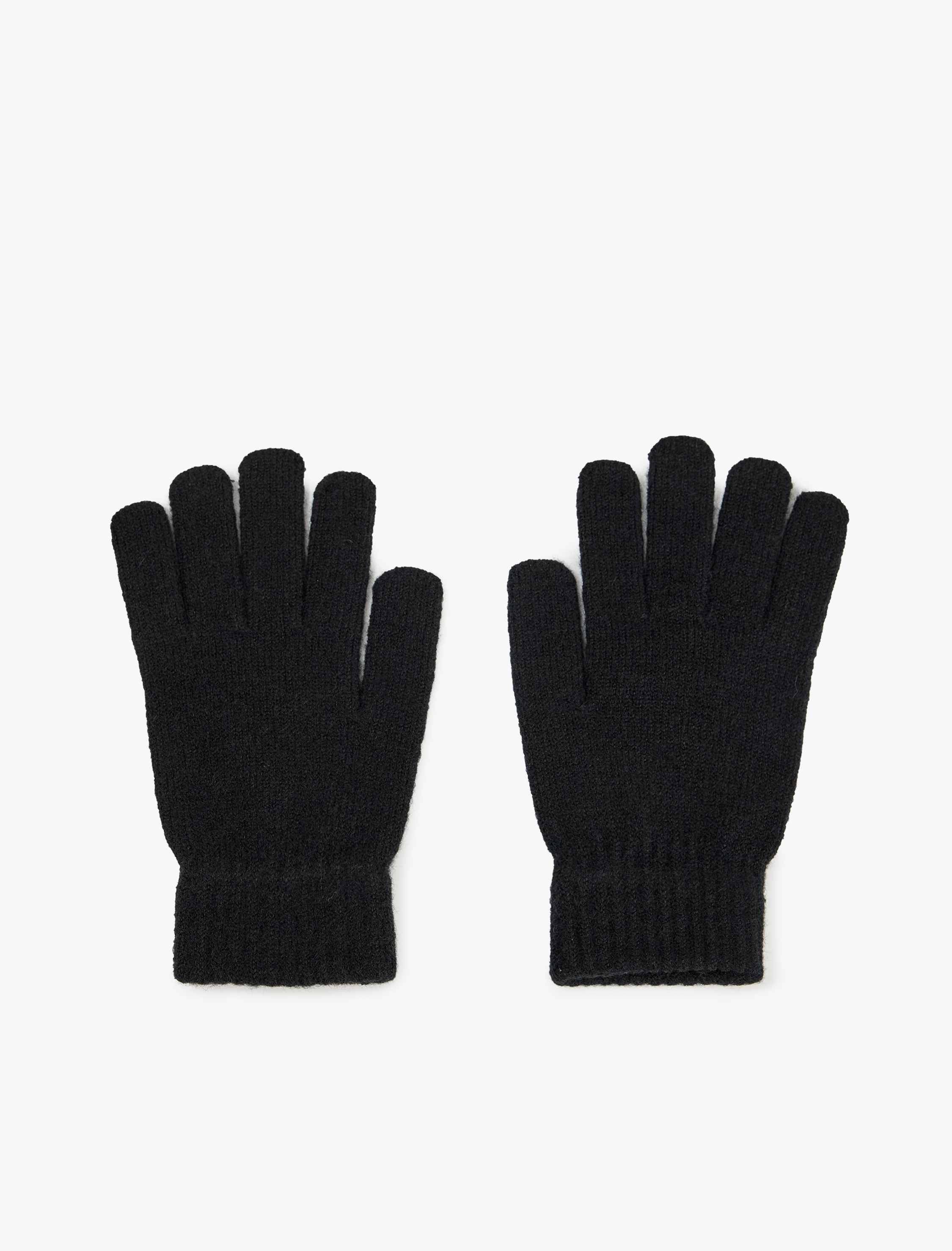  Kadın Basic Örgü Eldiven