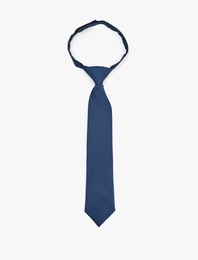 Dokulu Ayarlanabilir Kapama Detaylı Kravat