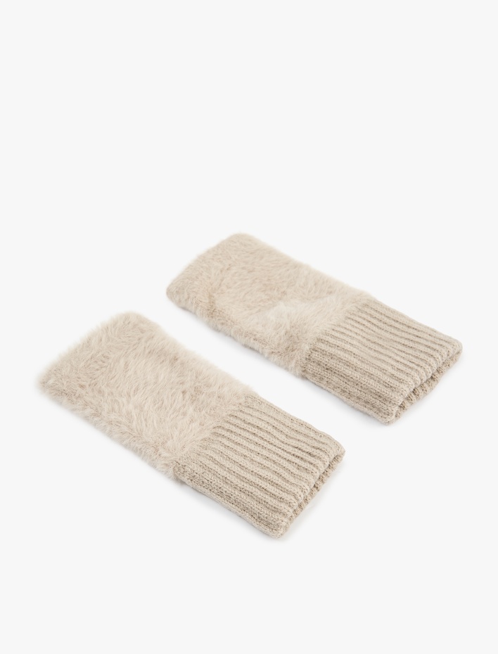 Kadın Örgü Eldiven Kesik Parmaksız