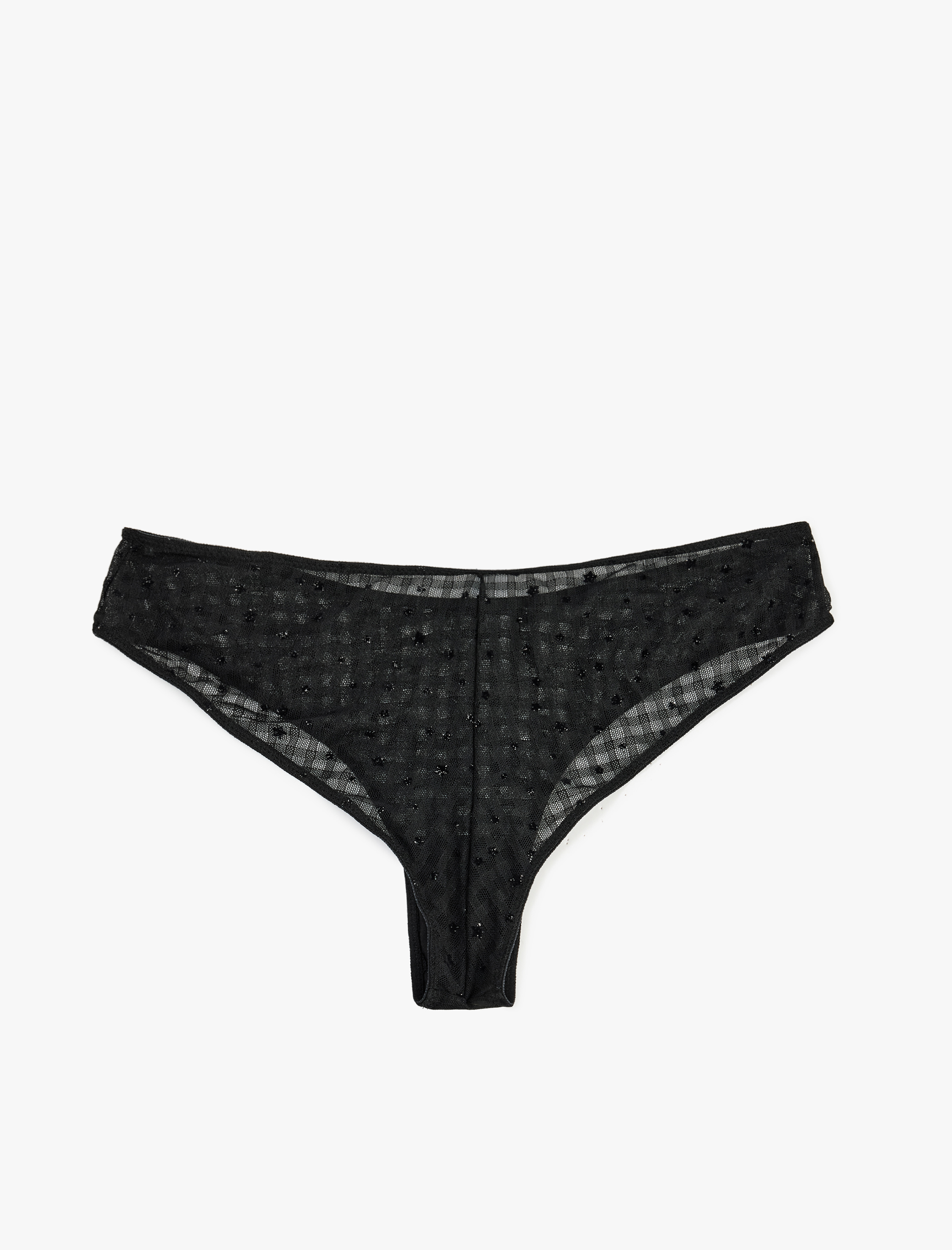   Rahat Kesim Tül Simli Brazilian Külot