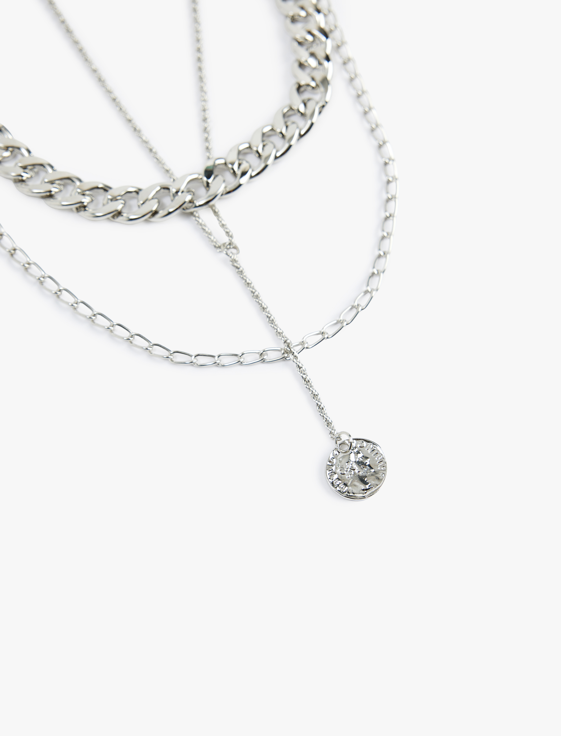  Kadın Çoklu Zincir Kolye