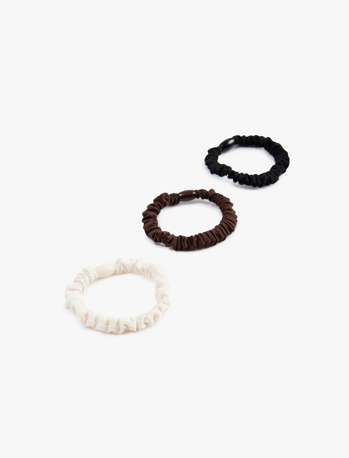 Kız Çocuk 3'lü Lastik Toka Seti