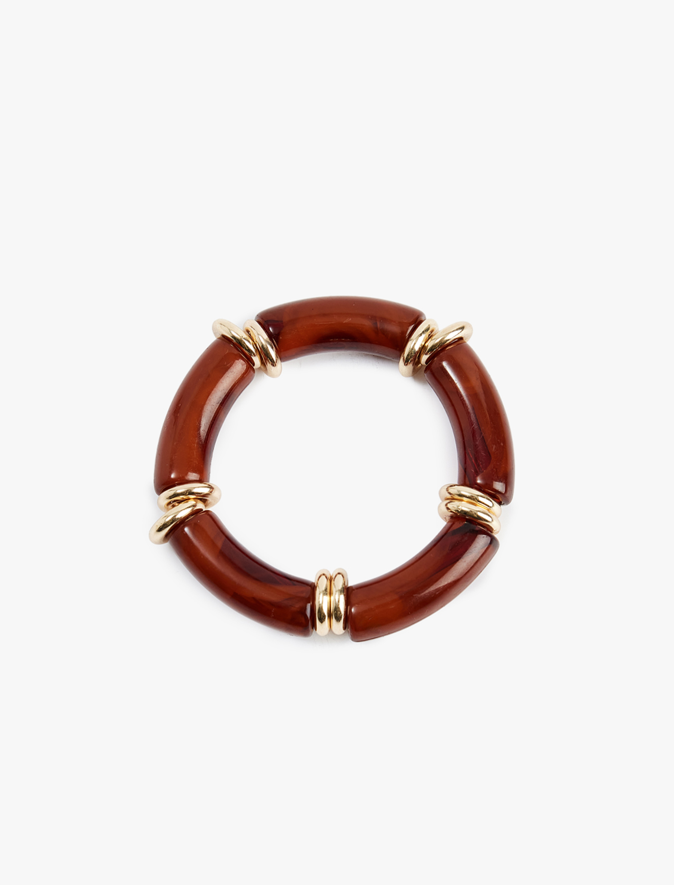  Kadın Taş Detaylı Halka Bileklik