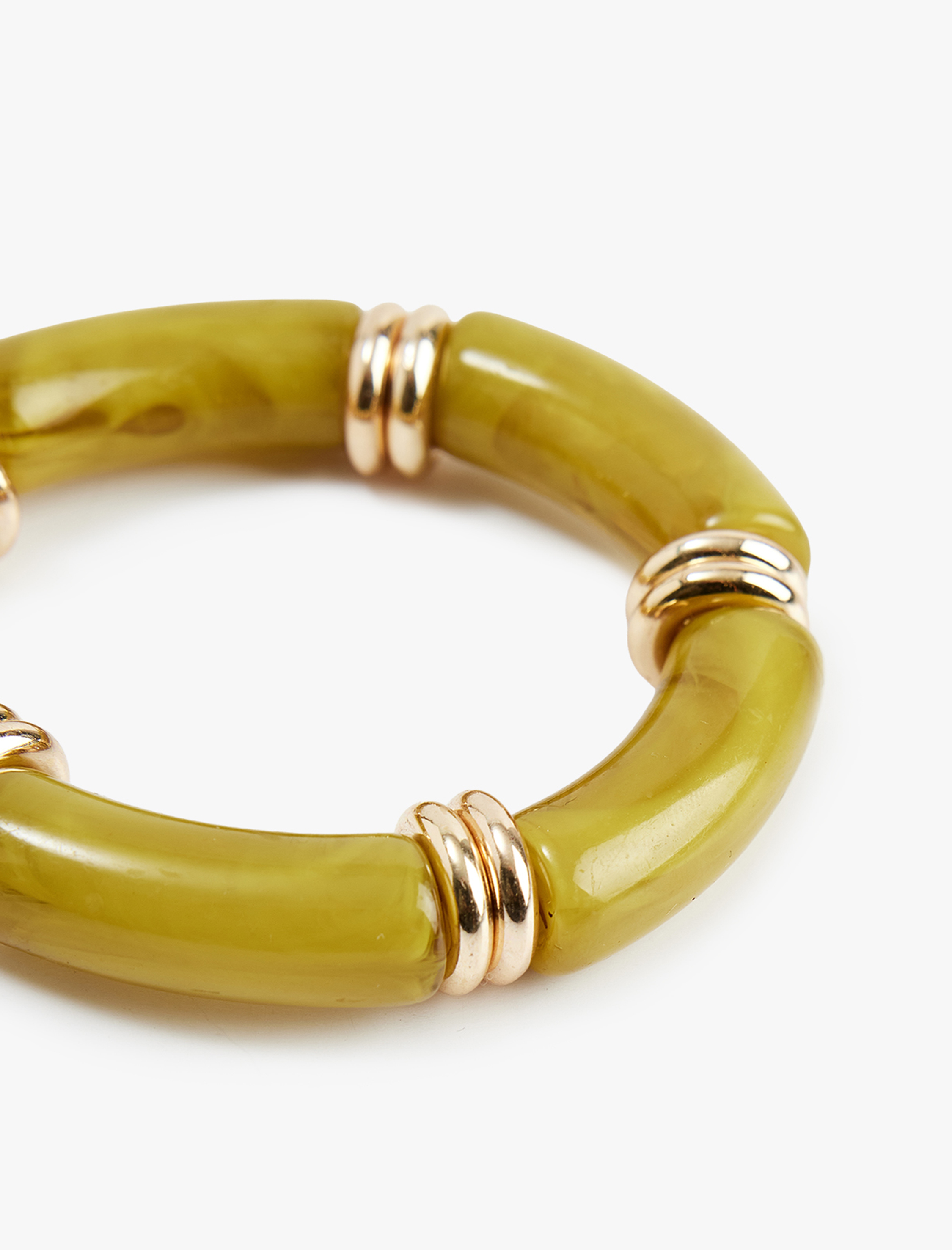  Kadın Taş Detaylı Halka Bileklik