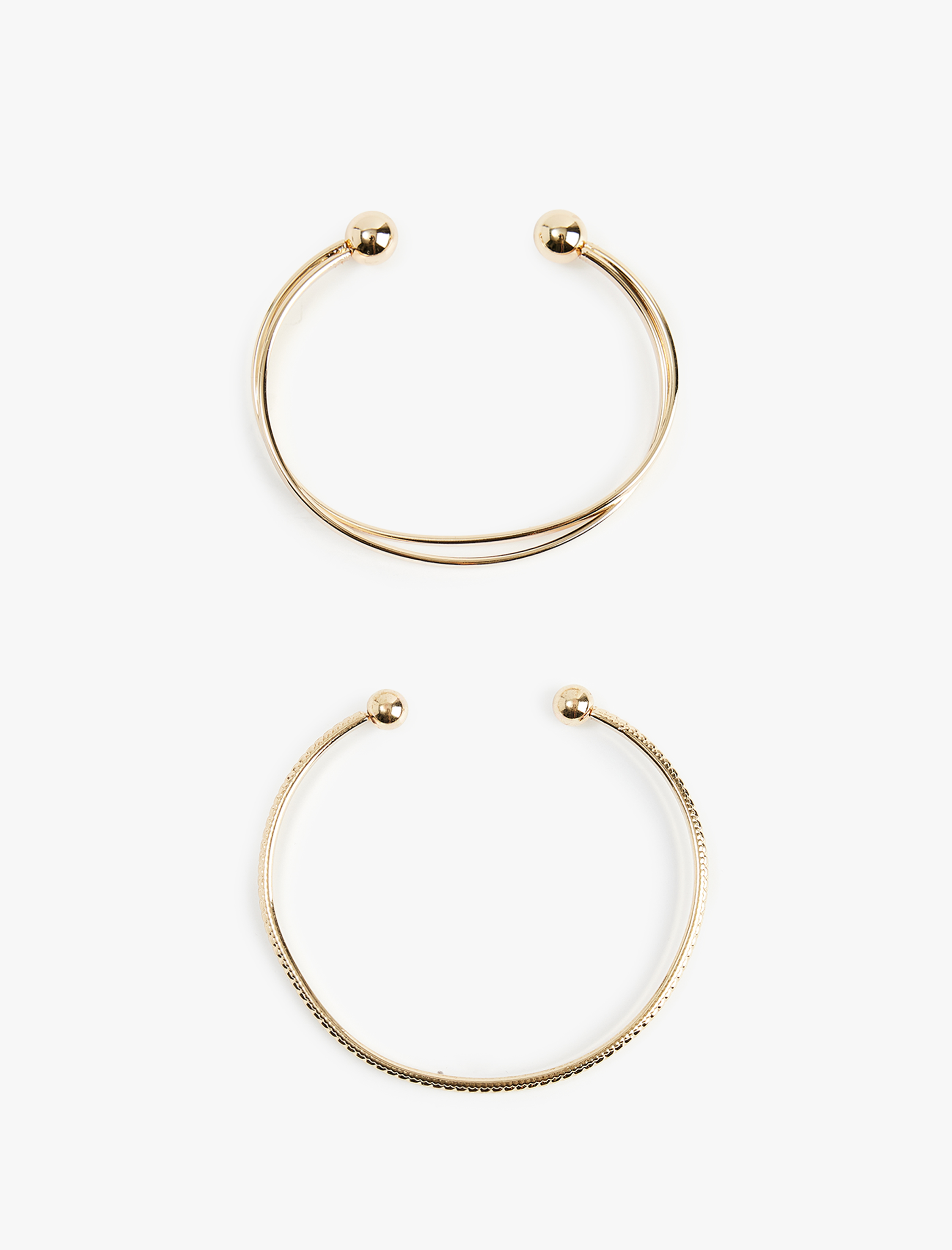  Kadın 2'li Halka Bileklik Seti