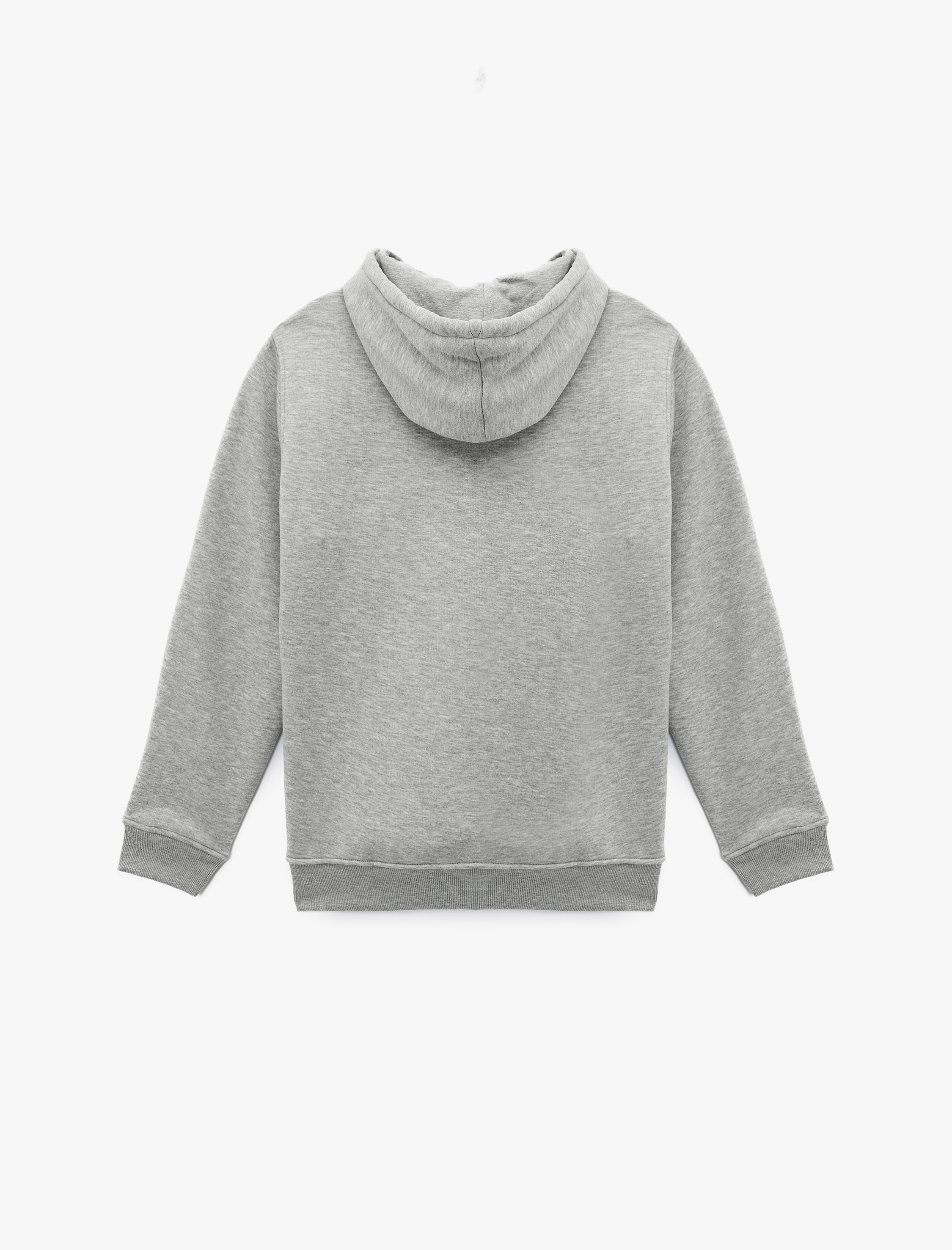   Uzun Kollu Şardonlu Cep Detaylı Fermuarlı Hırka