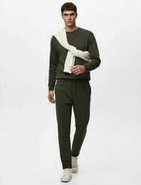 Normal Bel Pamuklu Regular Fit Eşofman Altı