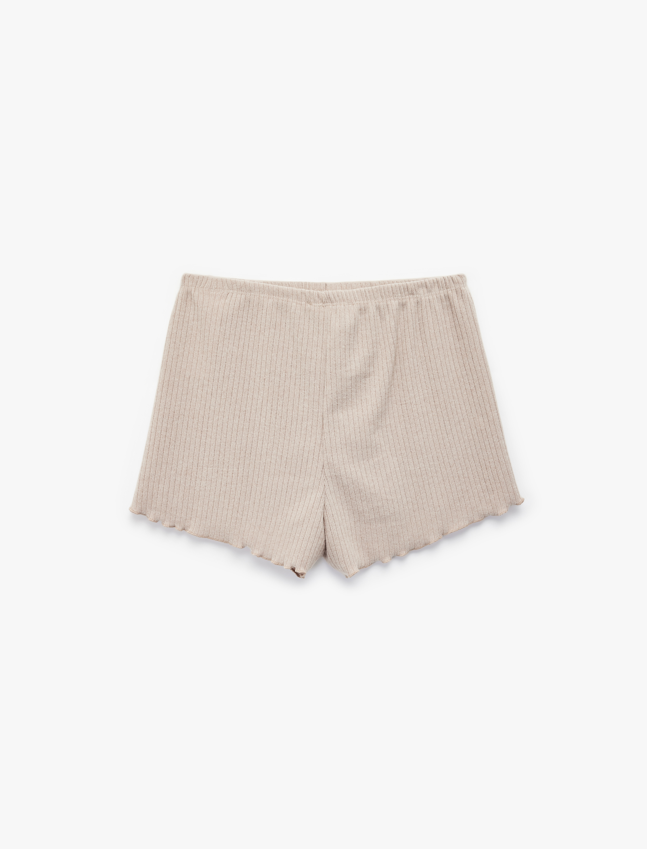   Beli Bağlamalı Rahat Kesim Fırfırlı Piiama Altı