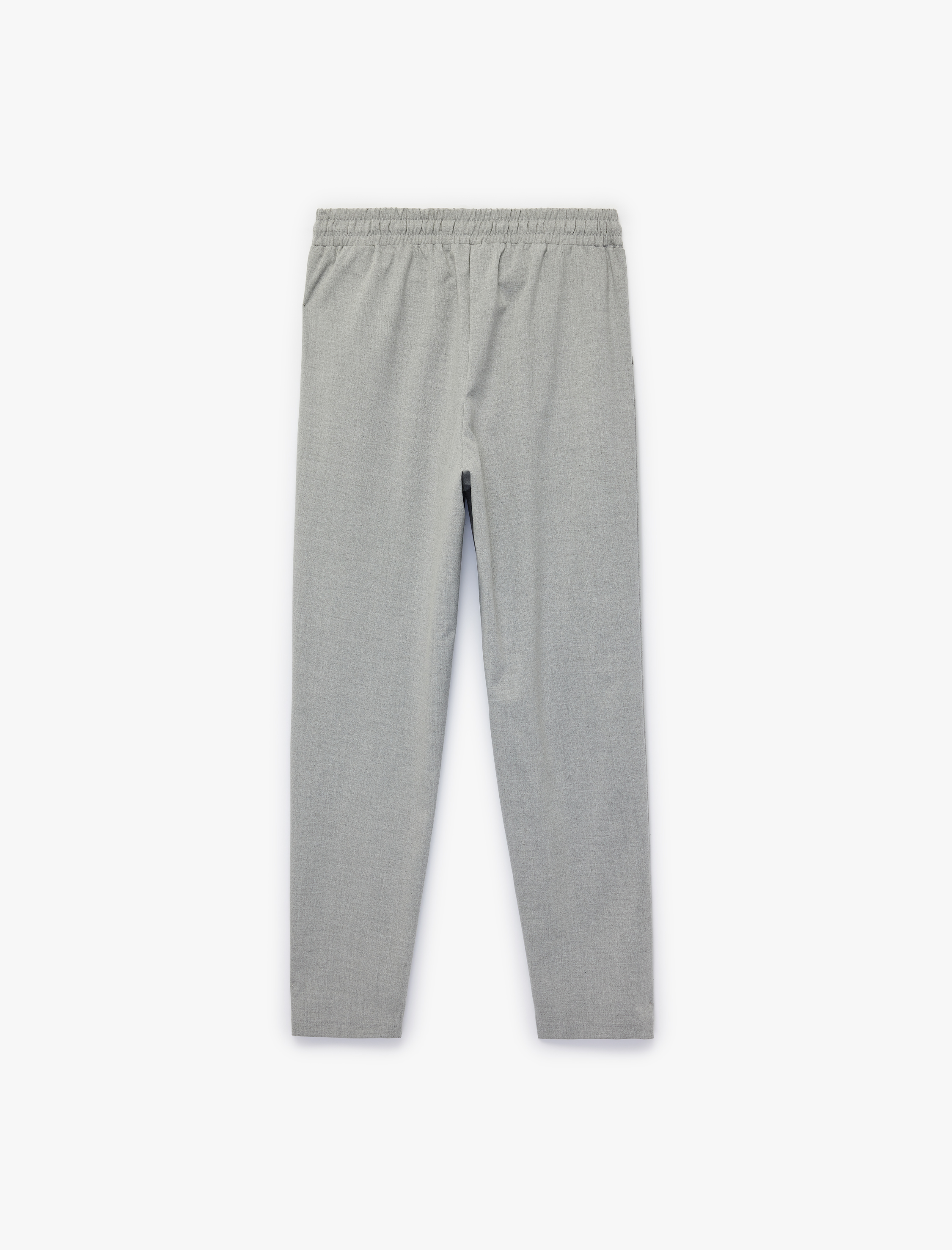   Yüksek Bel Cep Detaylı Rahat Kesim Pantolon