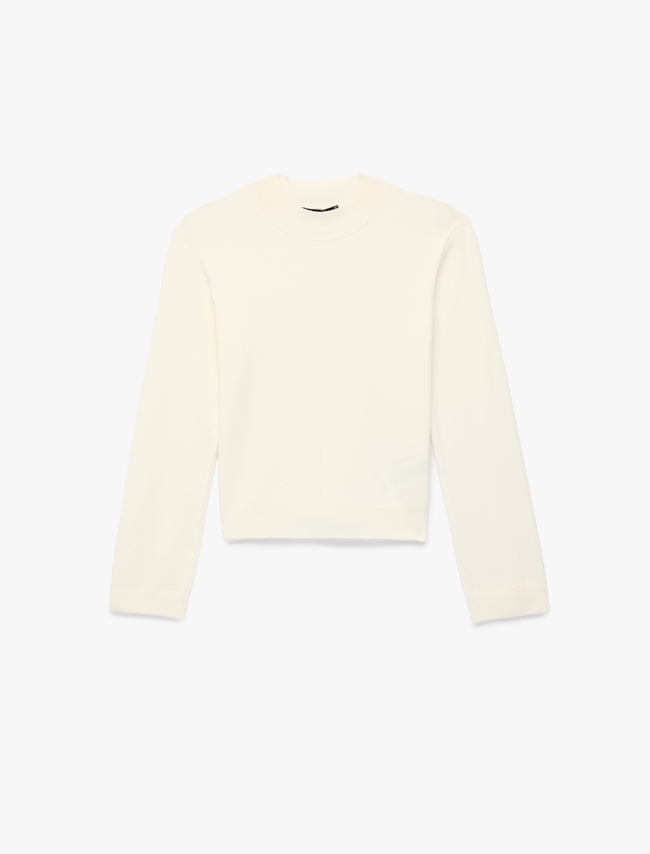   Regular Fit Uzun Kollu Hafif Dik Yaka Triko Kazak