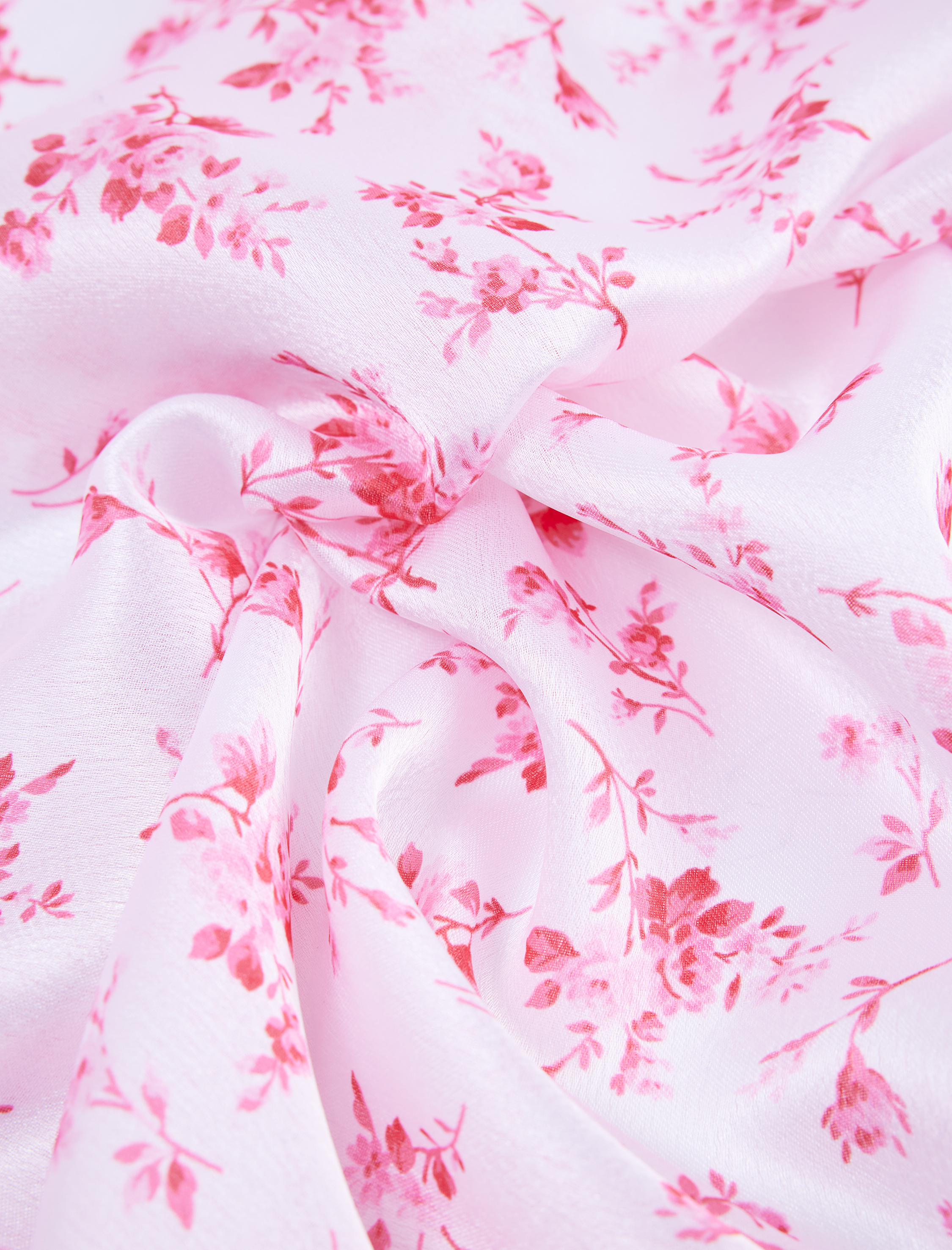  Kadın Kare Çiçekli Şal