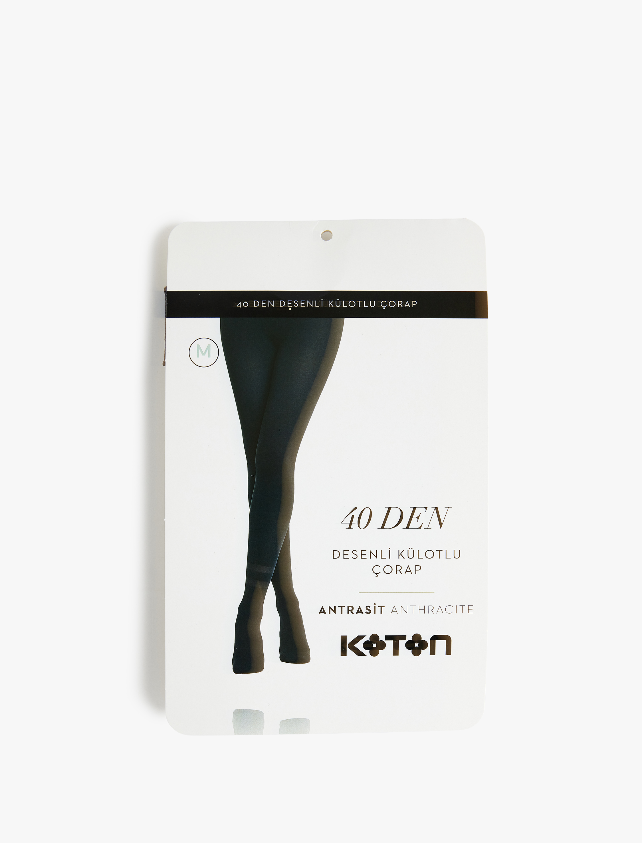  Kadın Desenli 40 Den Külotlu Çorap