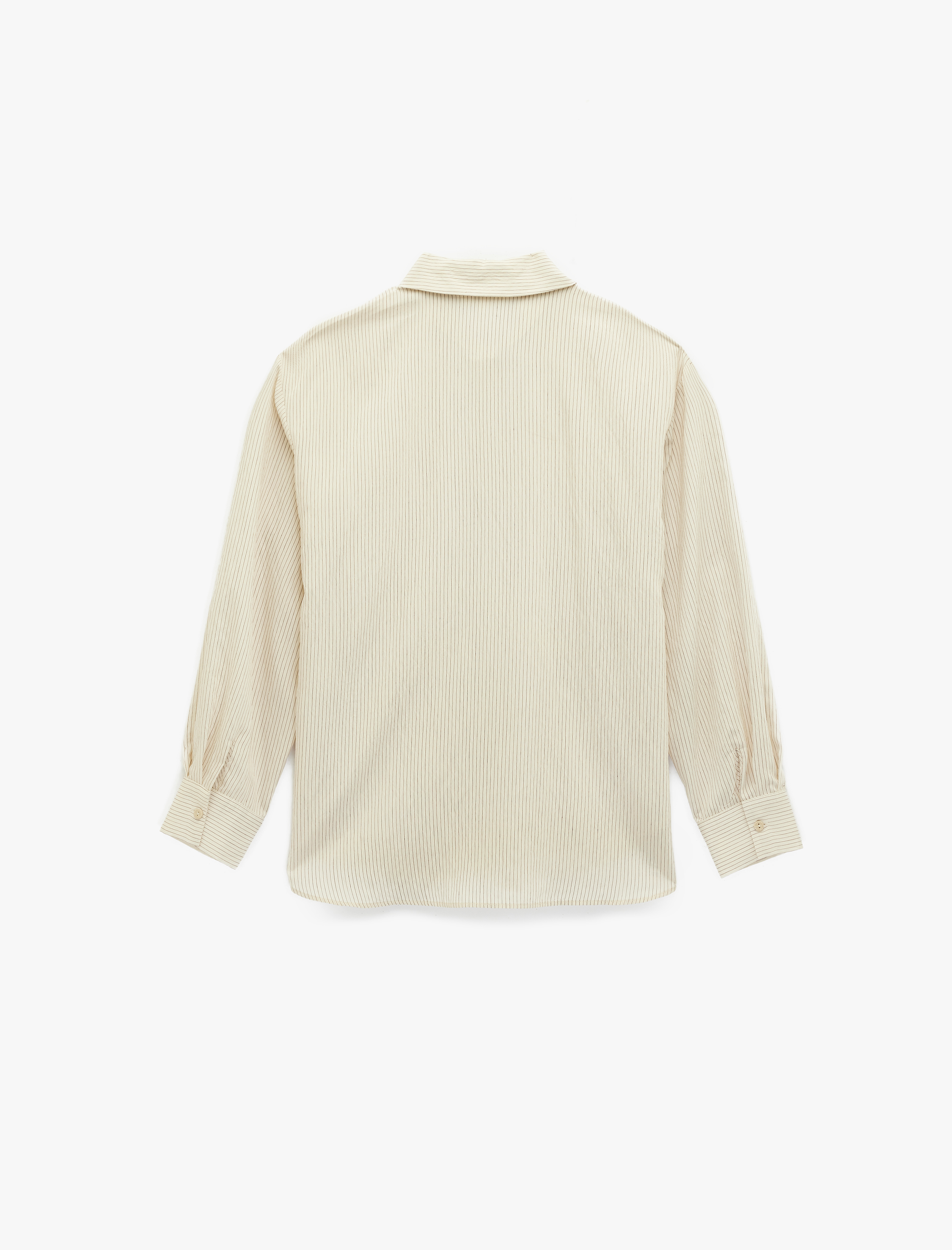   Regular Fit Uzun Kollu Oversize Viskon Gömlek