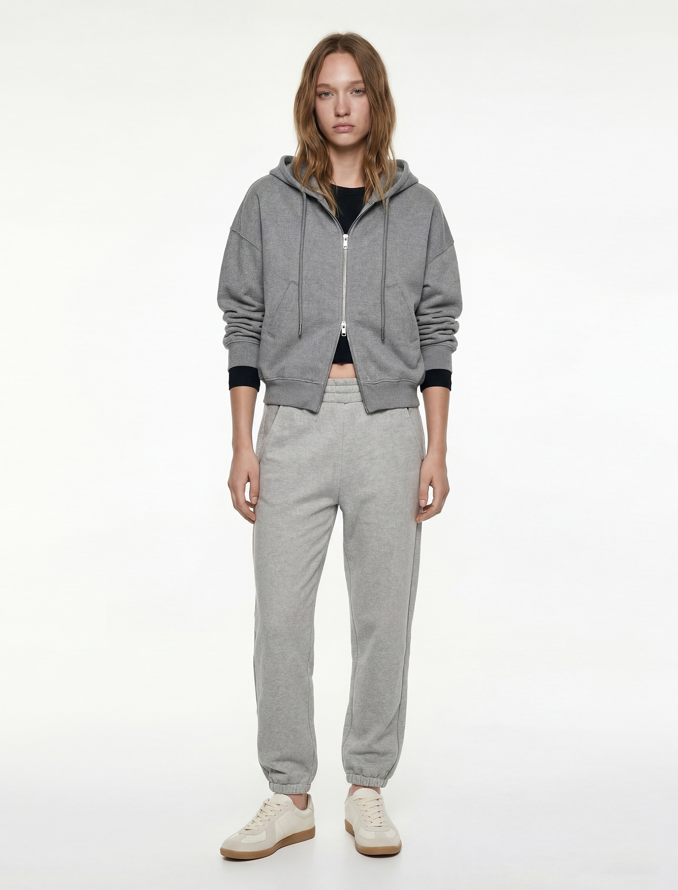   Modal Karışımlı Cepli Rahat Kalıp Beli Lastikli Jogger Eşofman Altı