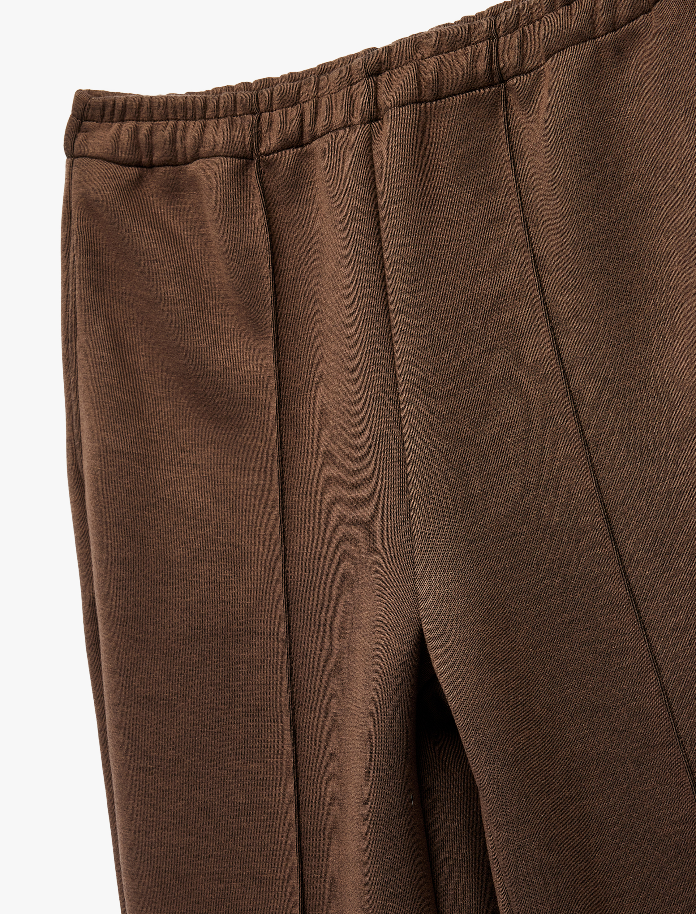   Koton X Sibil Çetinkaya - Nervür Detaylı Düz Paça Pantolon