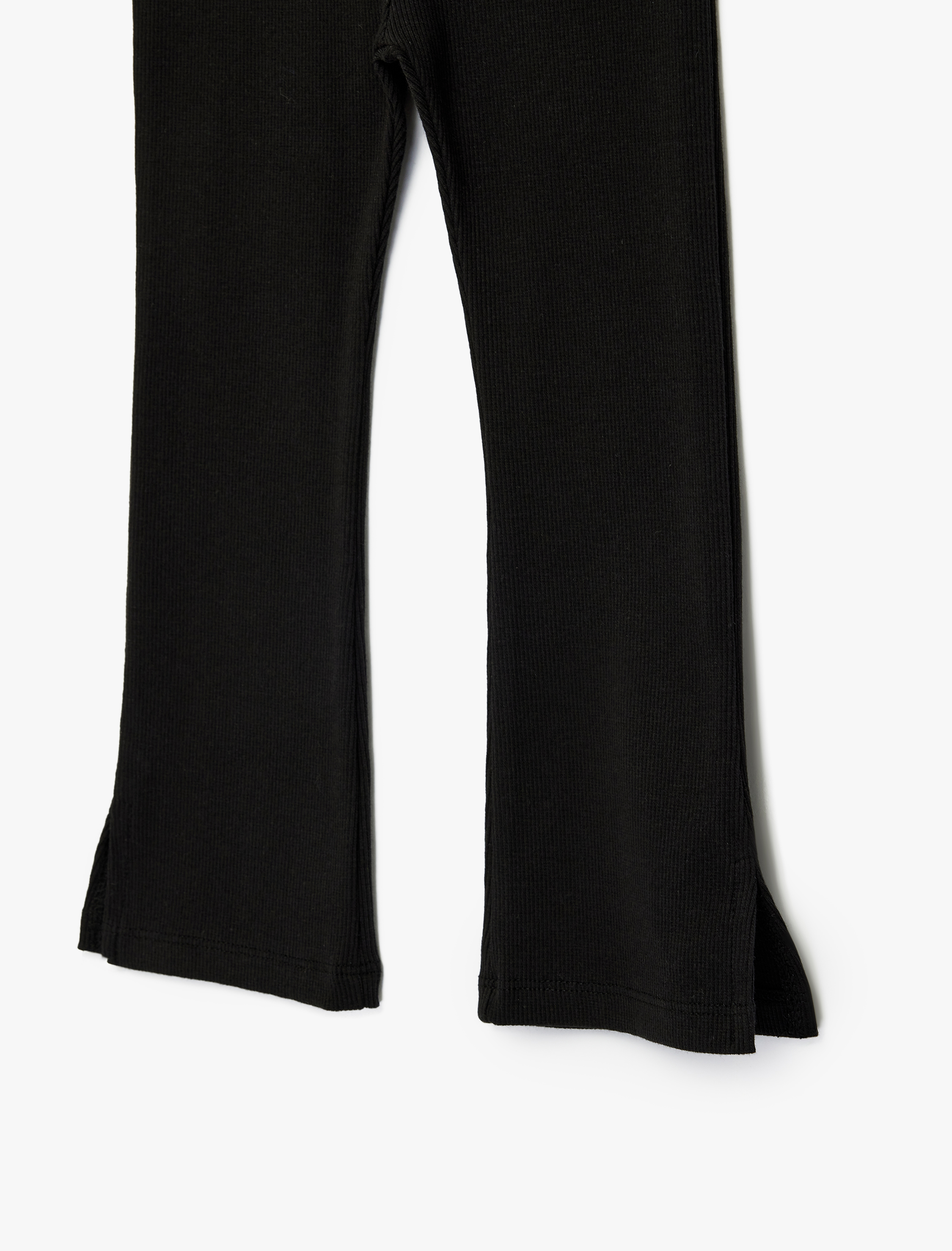  Kız Bebek Pamuklu Cepli Yırtmaç Detaylı İspanyol Paça Tayt