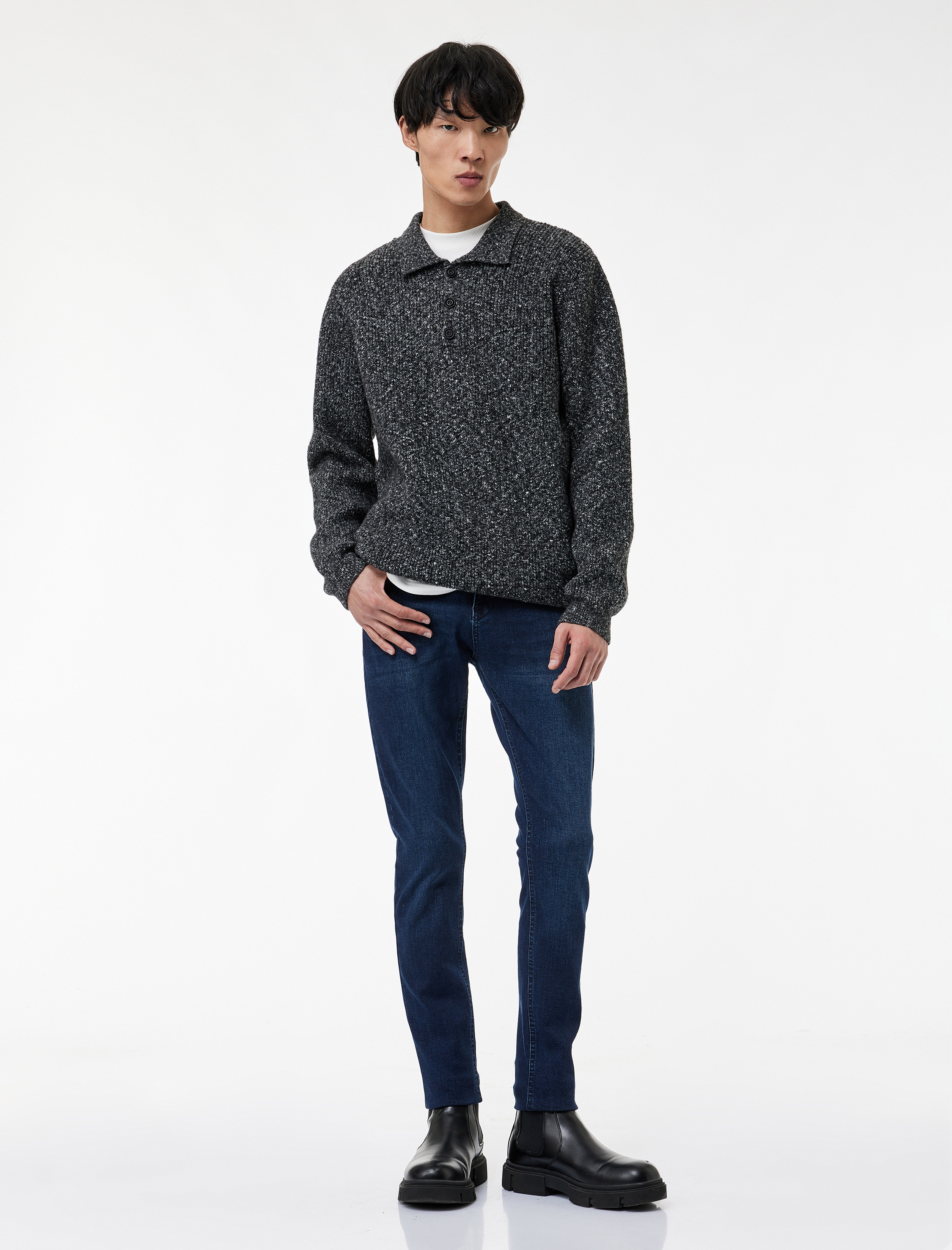   Normal Bel Skinny Fit Jean Pantolon - Michael Jean