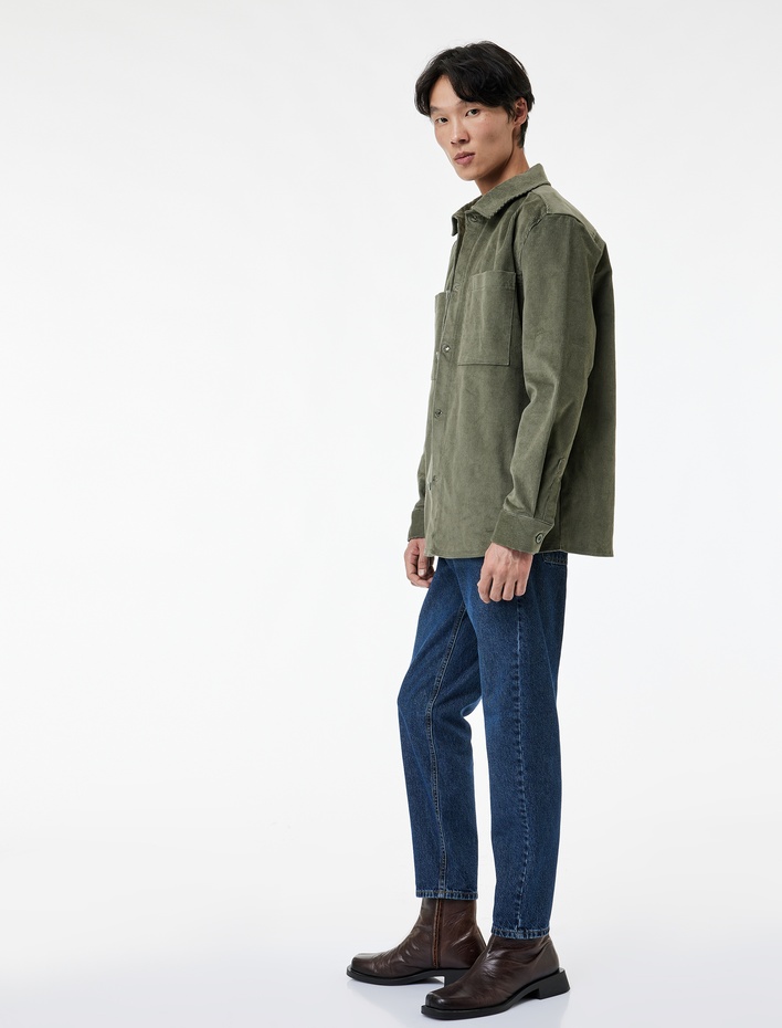  Pamuklu Normal Bel Regular Fit Tapered Jean Pantolon - Joe Jean