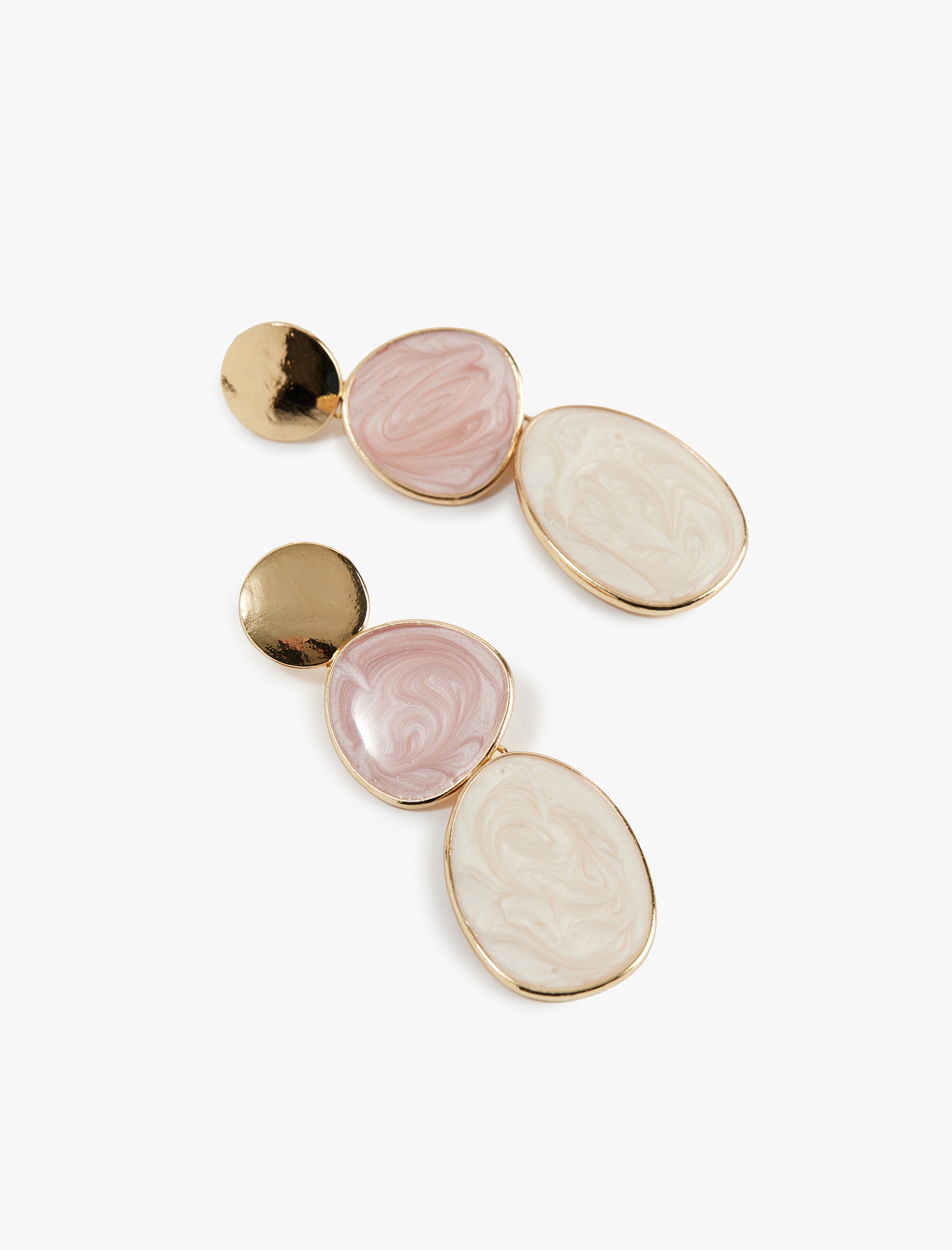  Kadın Büyük Boy Sallantılı Geometrik Küpe