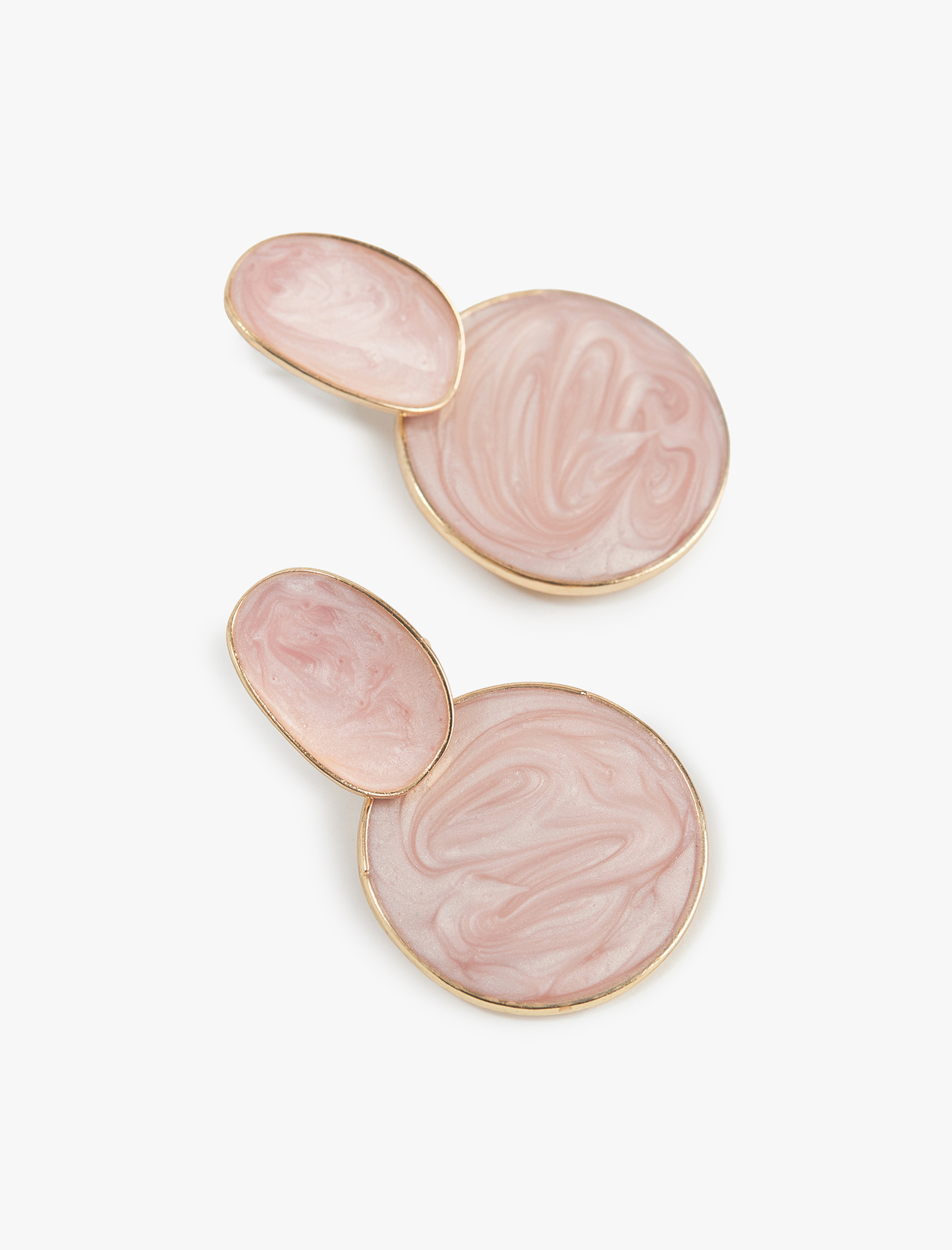  Kadın Büyük Boy Sallantılı Geometrik Küpe