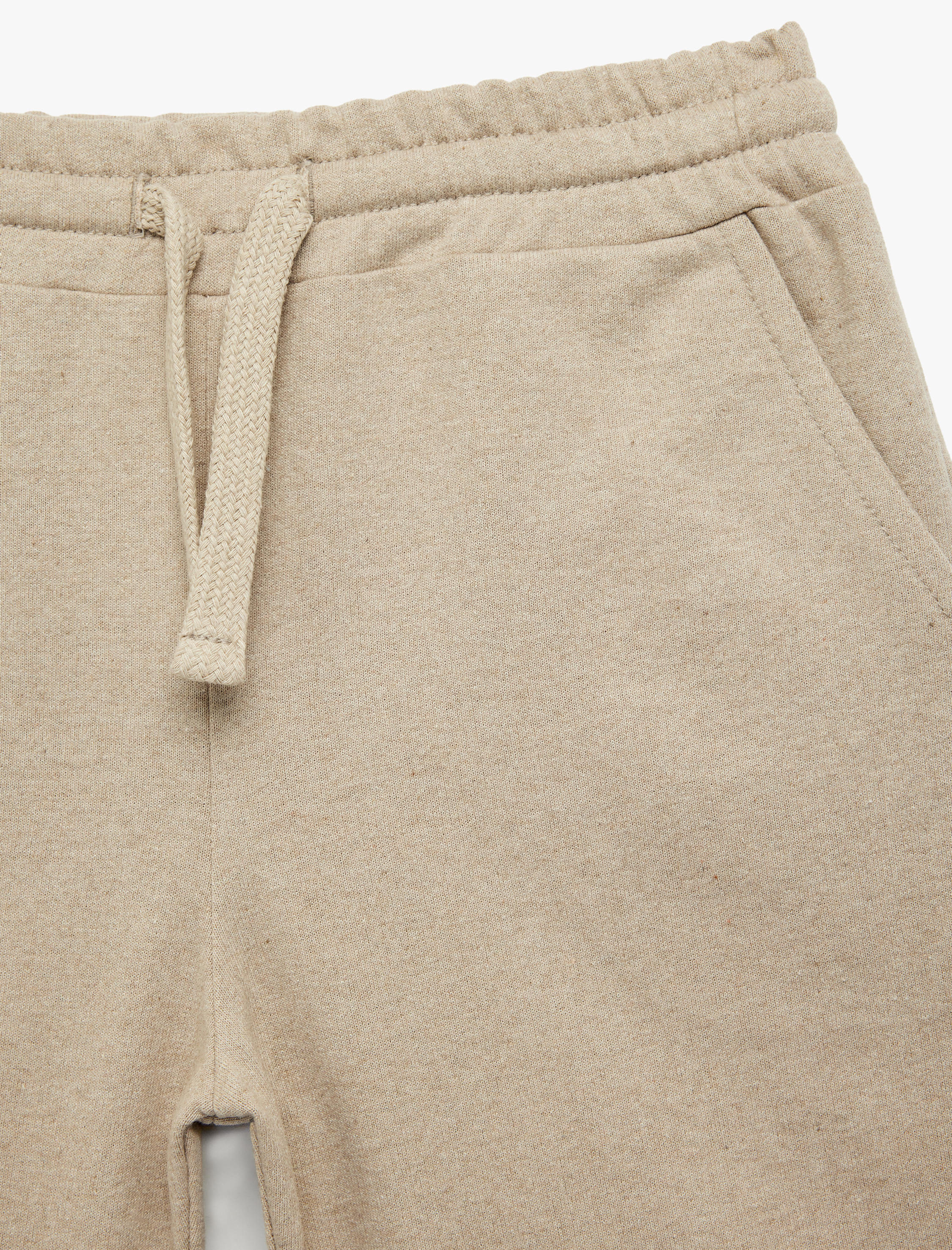  Erkek Çocuk Cepli Beli Bağcıklı Pamuk Karışımlı Basic Şort