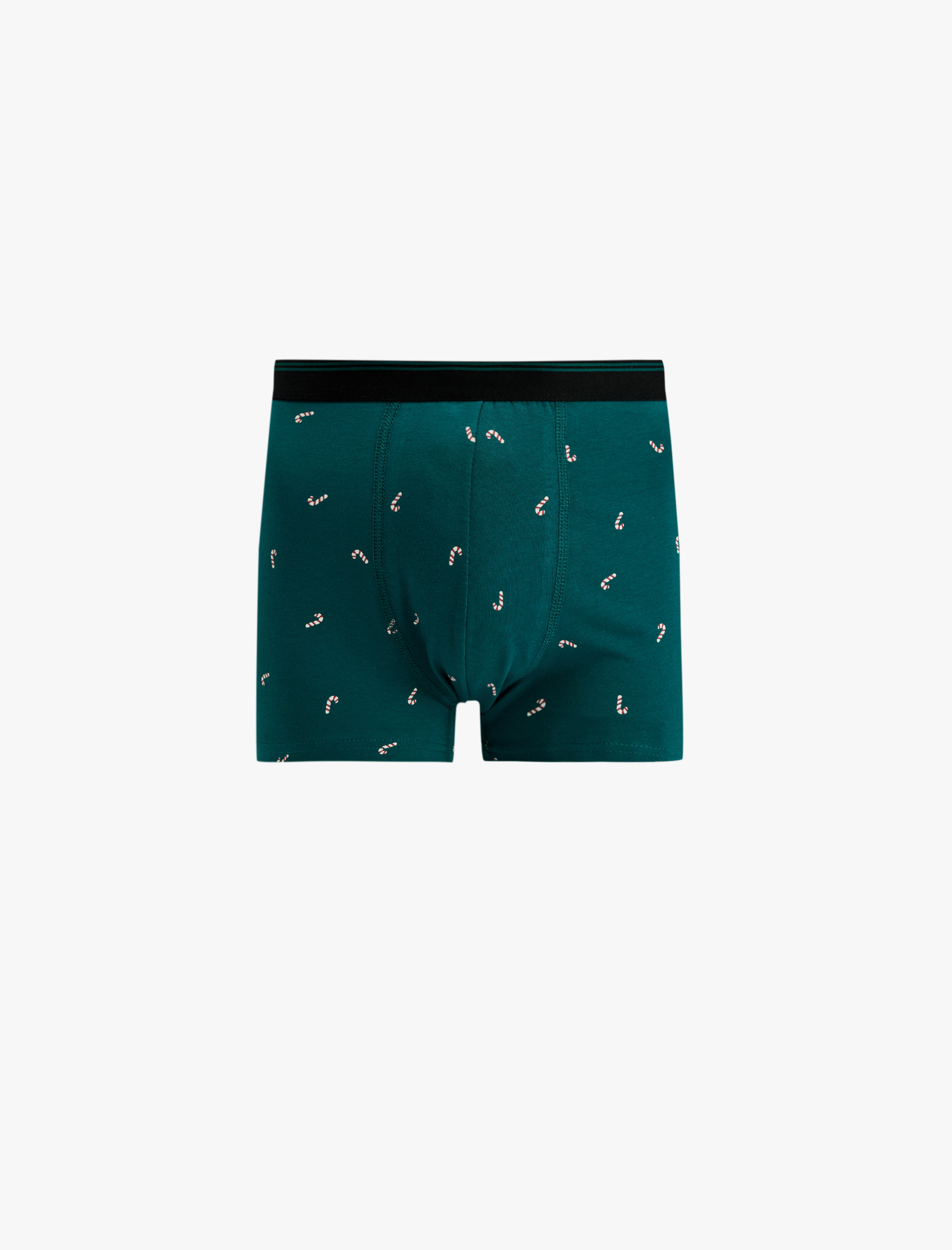   Yılbaşı Temalı Desenli Rahat Kalıp 2'li Boxer Seti