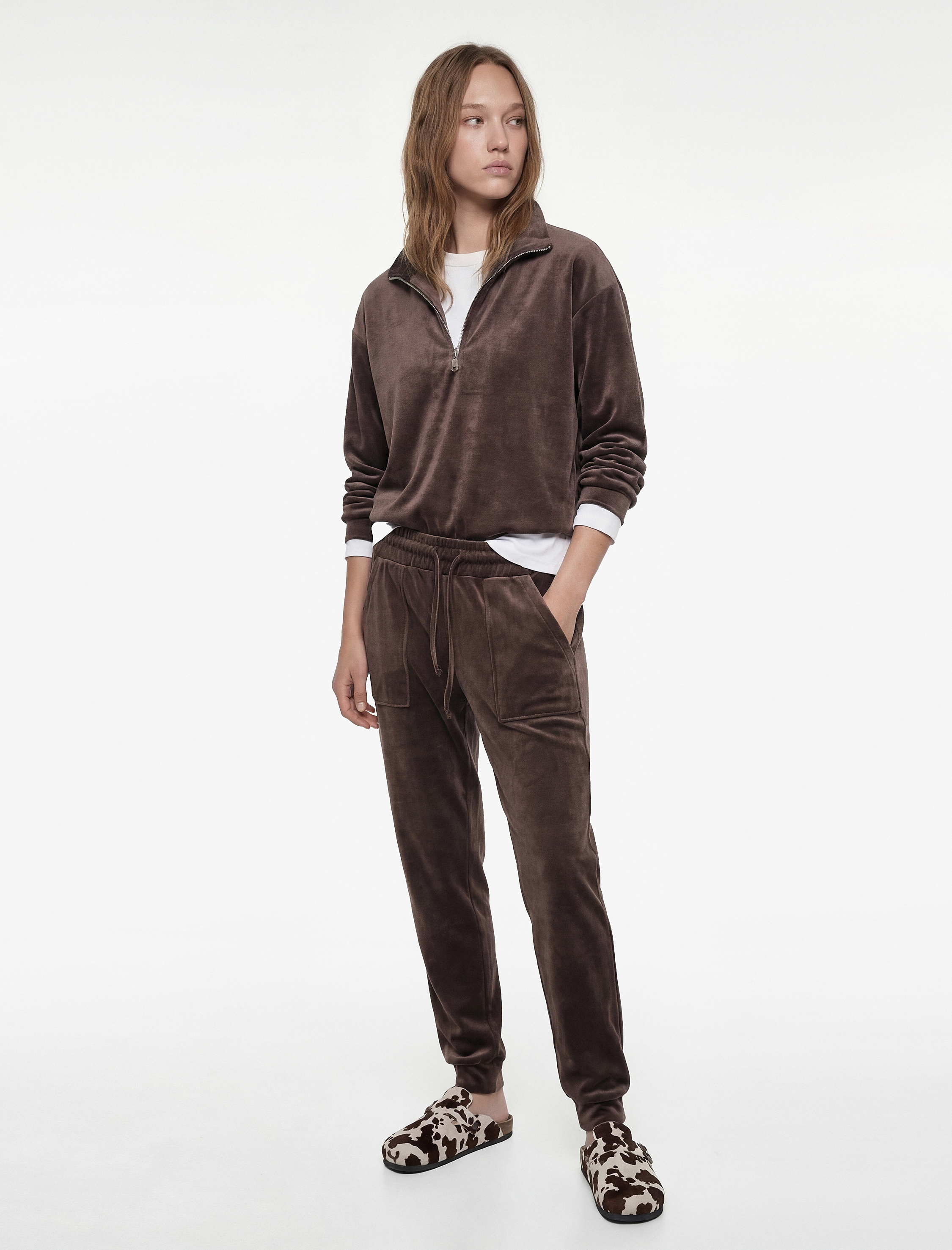   Rahat Kalıp Cepli Beli Bağcıklı Pijama Altı