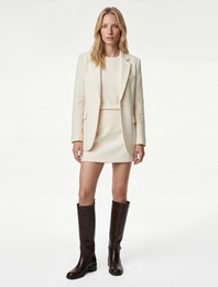 Slim Fit A Kesim Mini Etek