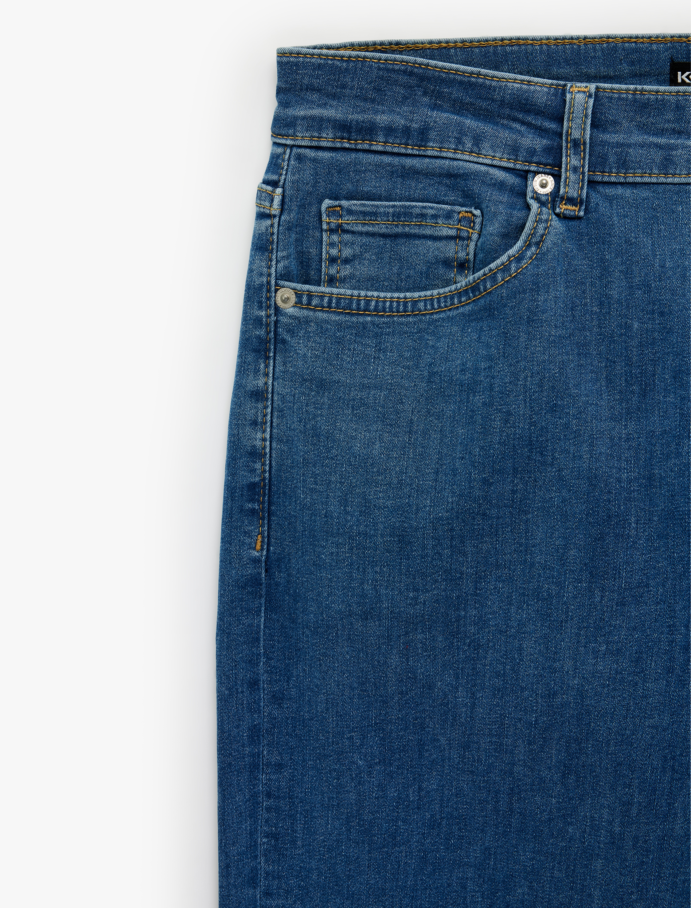   Pamuklu Cepli Normal Bel Slim Fit Jean Pantolon - Brad Jean