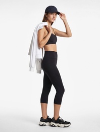 Yüksek Bel Slim Fit Kısa Spor Tayt