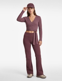 Yüksek Bel İspanyol Paça Slim Fit Tayt