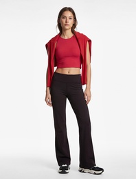 Yüksek Bel İspanyol Paça Slim Fit Tayt