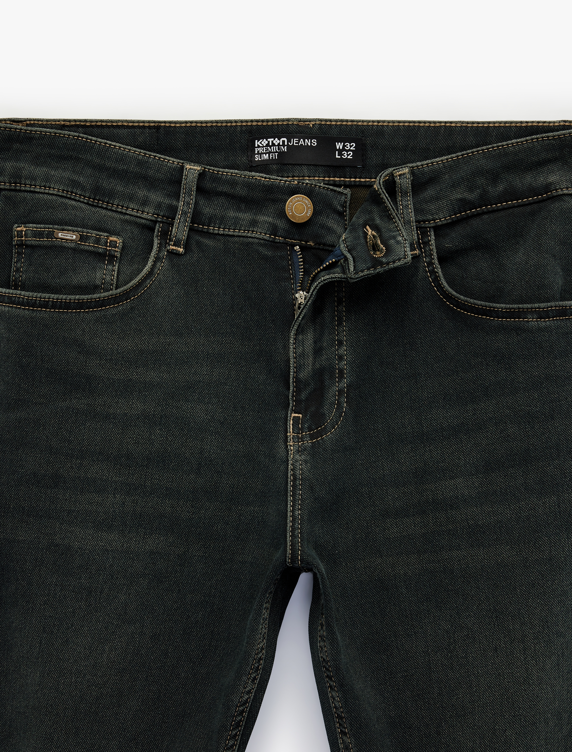   Pamuklu Slim Fit Denim Pantolon - Slim Fit Jeans
