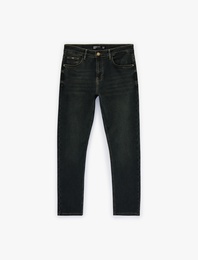 Pamuklu Slim Fit Denim Pantolon - Slim Fit Jeans
