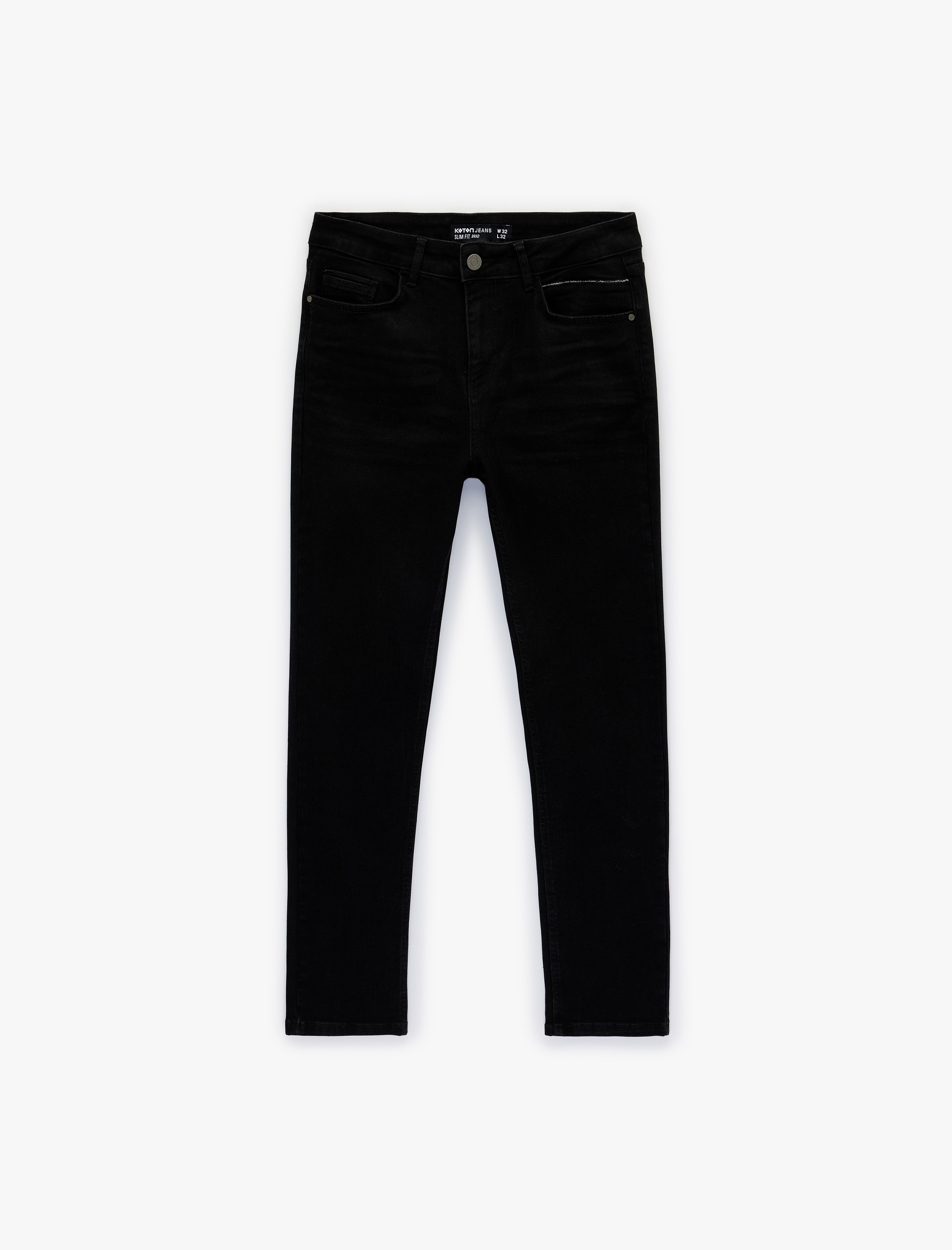   Normal Bel Cepli Slim Fit Jean Pantolon - Brad Jean