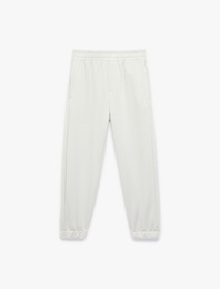 Scuba Kumaş Cepli Lastikli Paça Jogger Eşofman Altı