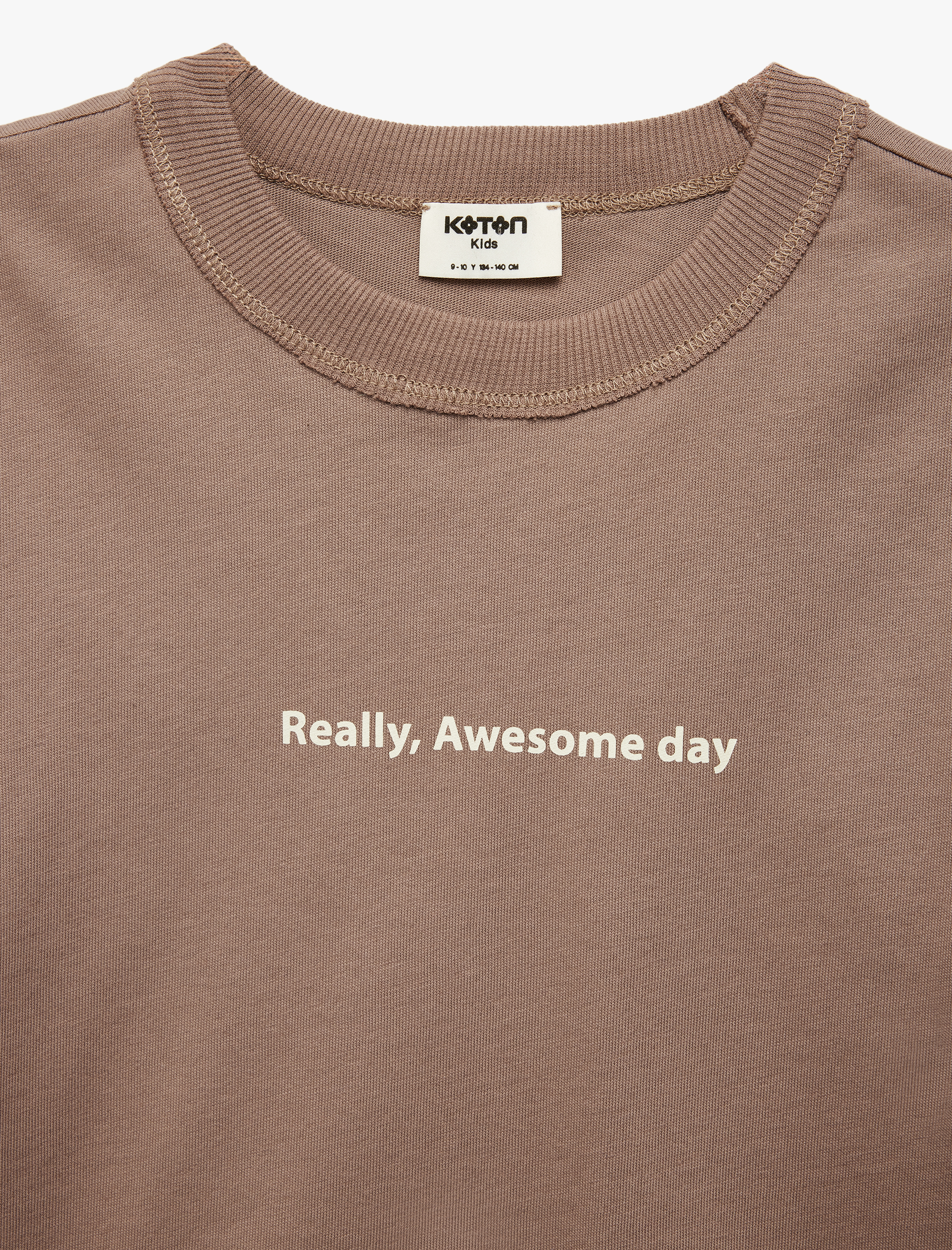  Erkek Çocuk Bisiklet Yaka Kısa Kollu Baskılı Pamuklu Tişört