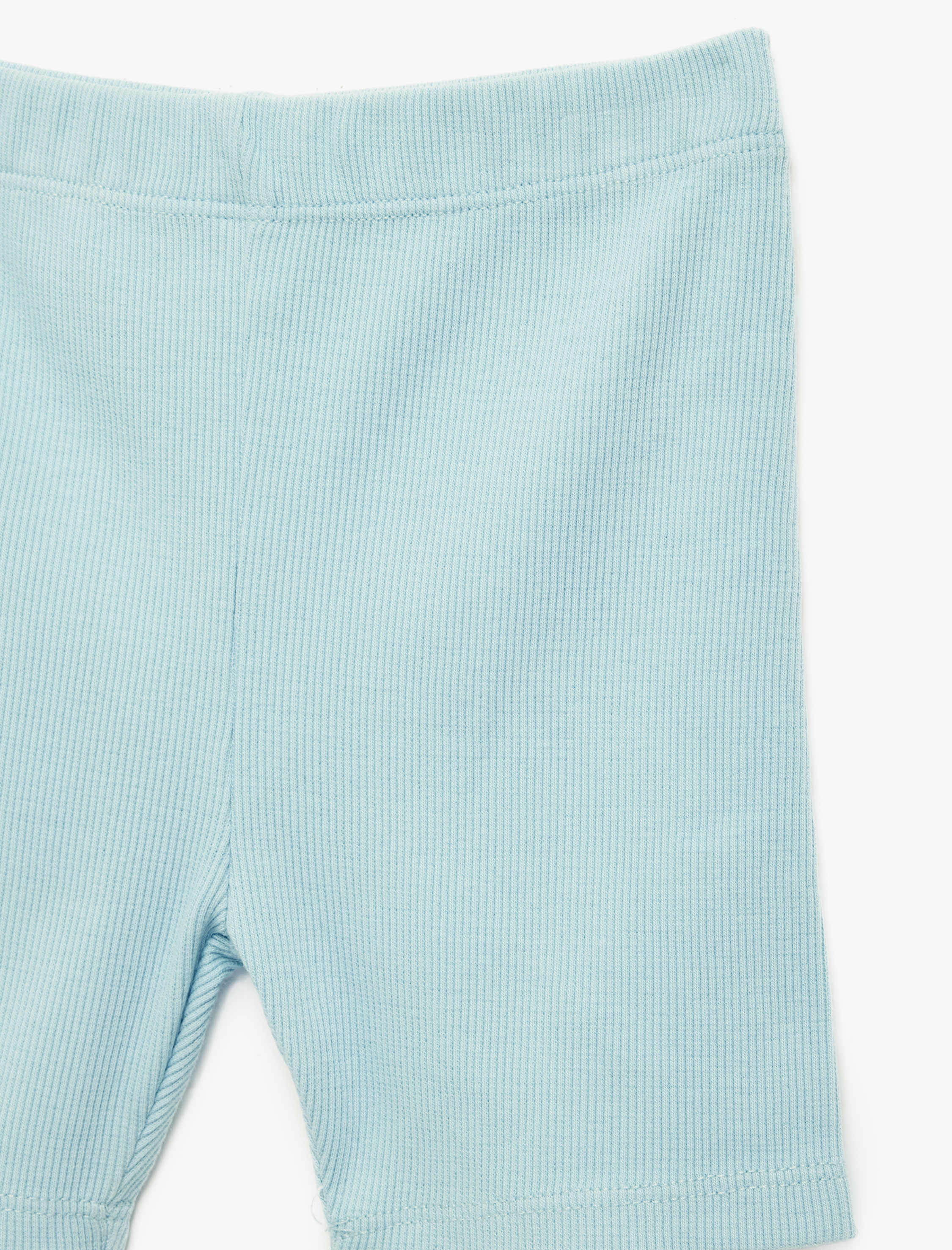  Kız Bebek Pamuklu Beli Lastikli Basic Tayt