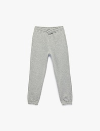 Beli Lastikli Rahat Kesim Jogger Eşofman Altı